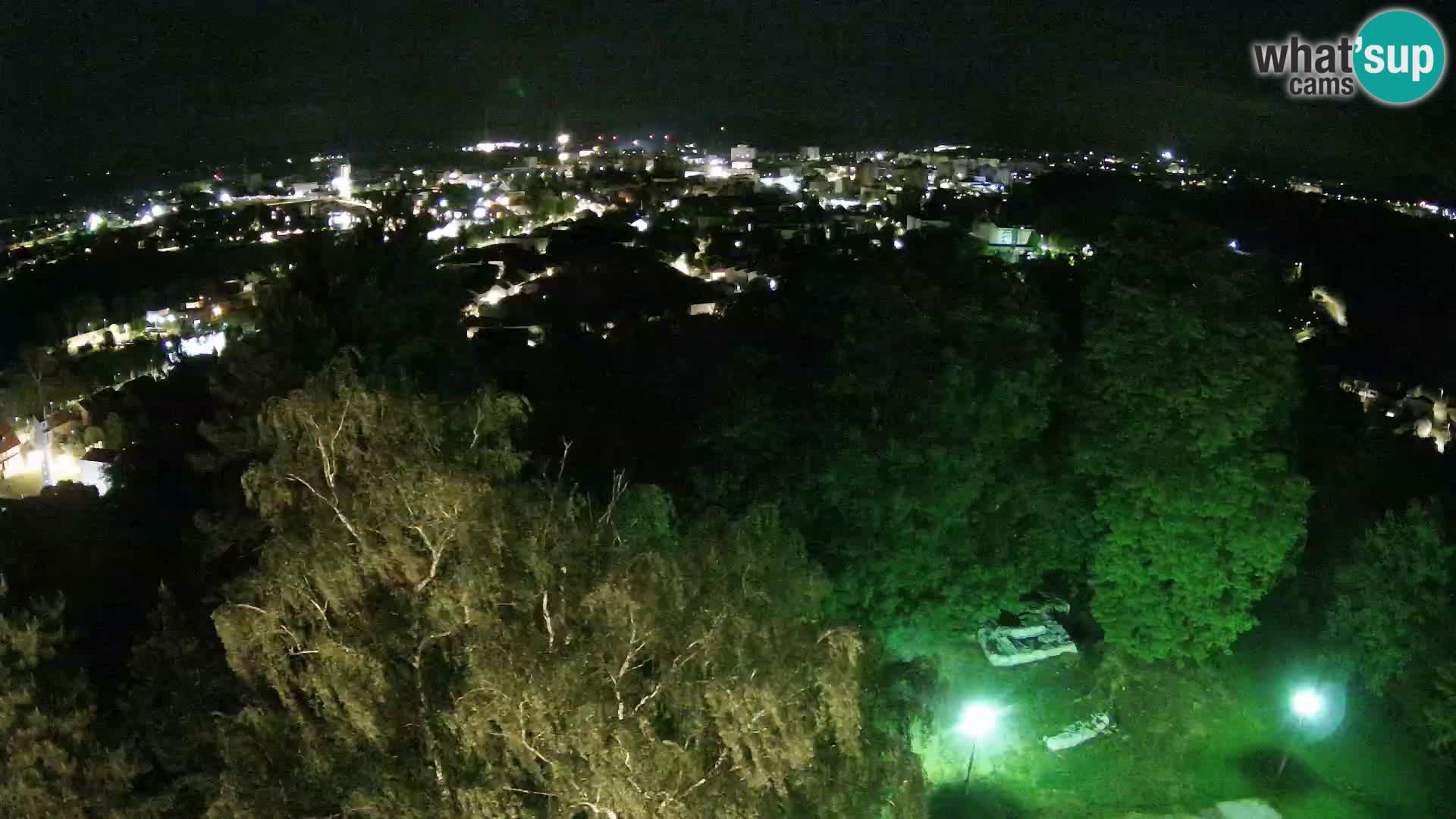 Webcam Karlovac Dubovac Castle – Live View of Karlovac’s Historic Landmark