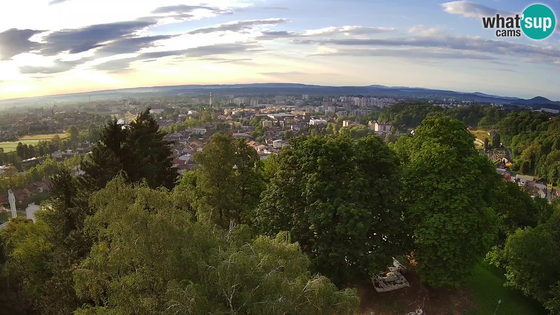 Webcam Castello Dubovac Karlovac – Vista Live sul Castello Storico
