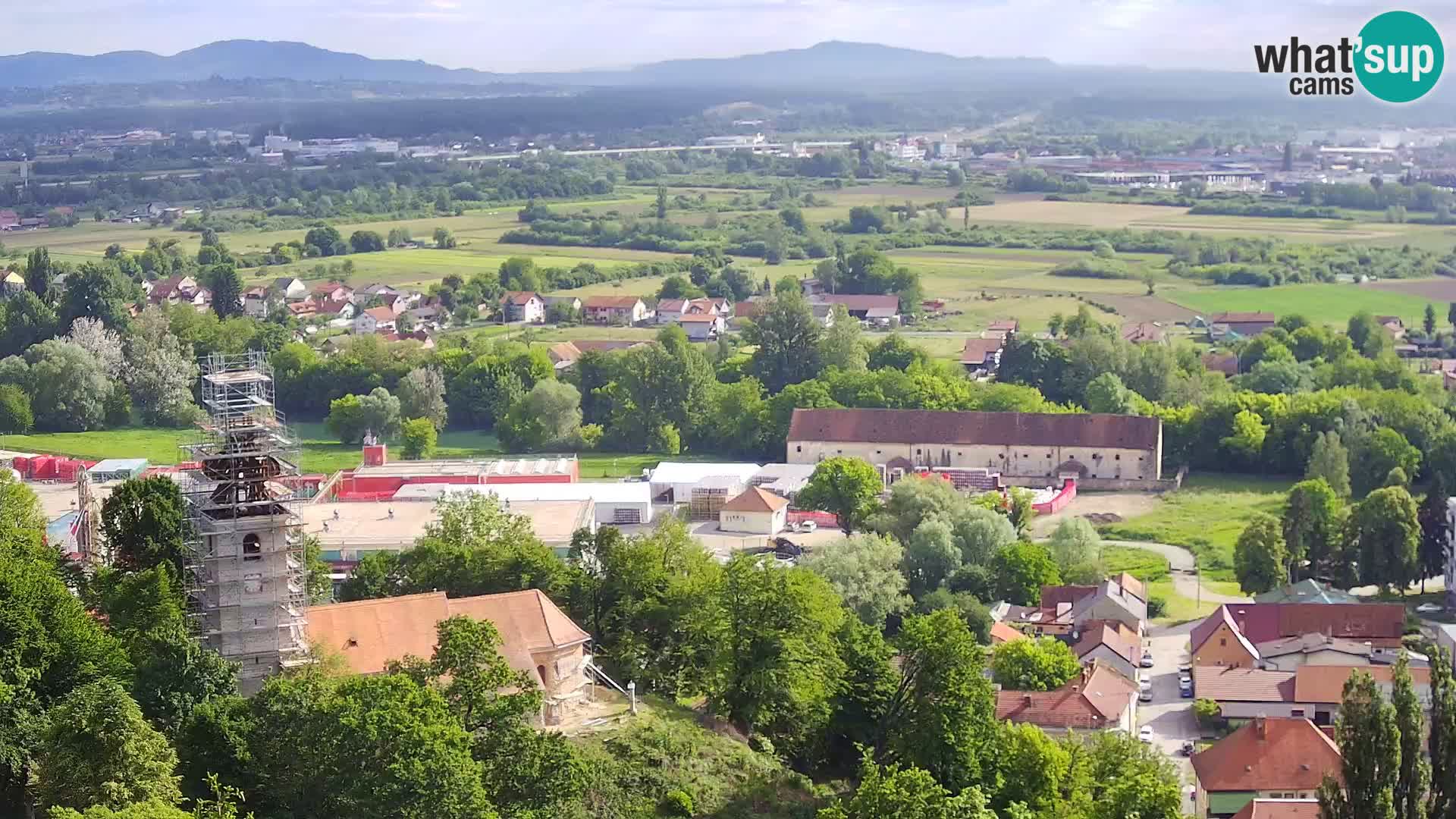Webcam Castello Dubovac Karlovac – Vista Live sul Castello Storico