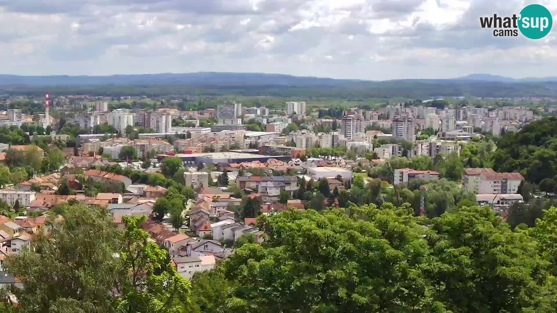 Webcam Karlovac Château Dubovac – Vue en direct de ce monument historique