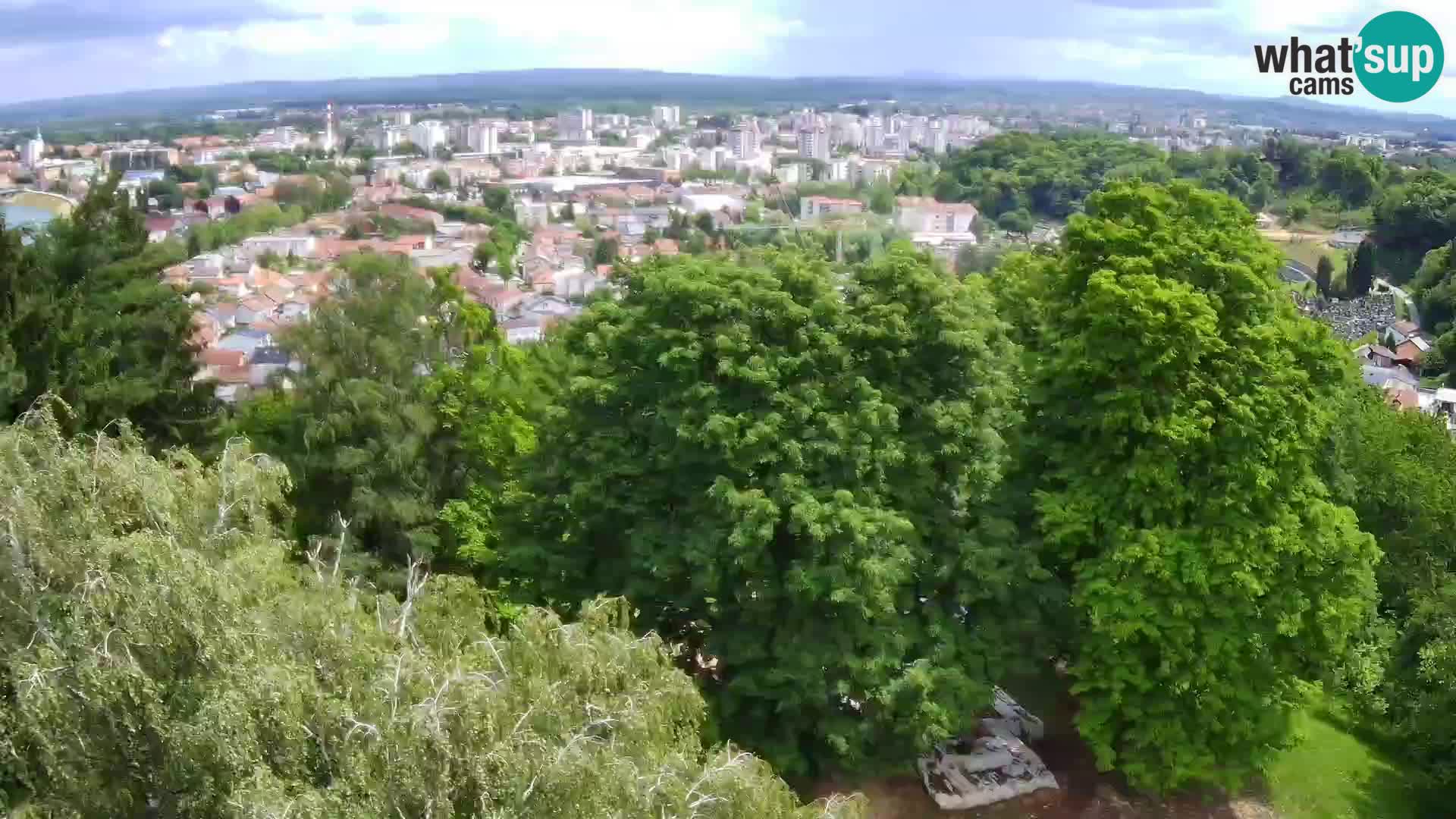 Webcam Karlovac Dubovac Castle – Live View of Karlovac’s Historic Landmark