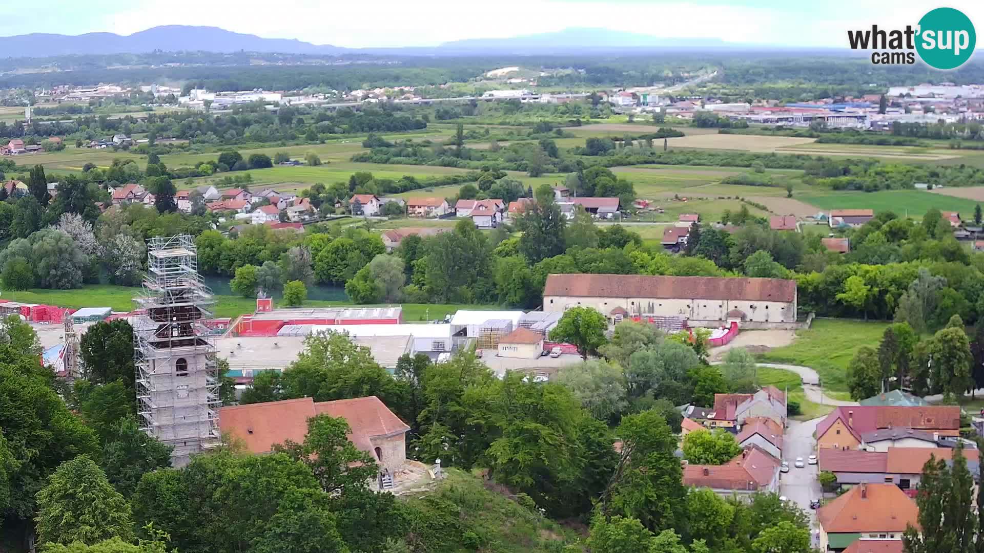 Webcam Castillo Dubovac Karlovac – Vista en directo del histórico castillo