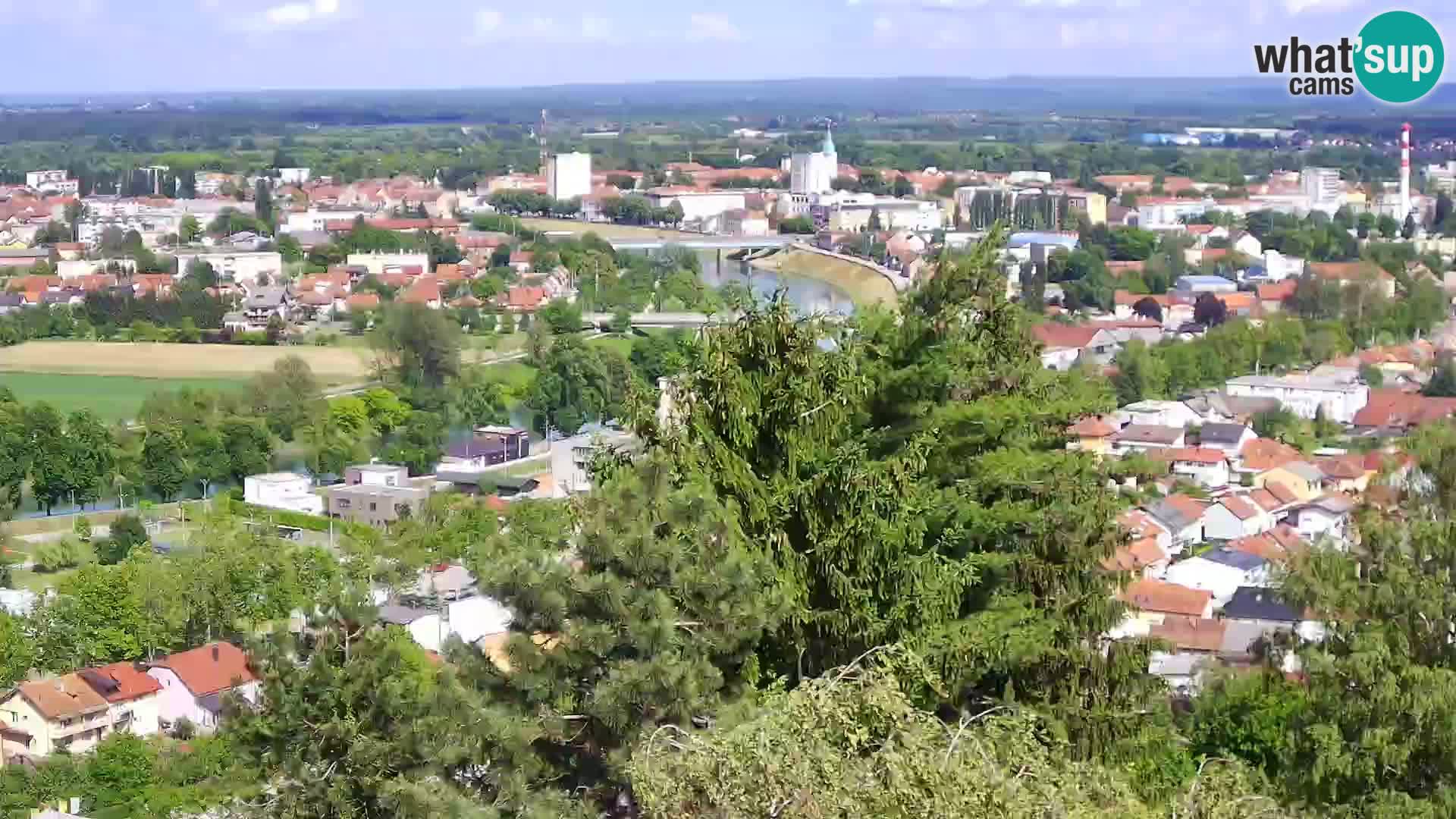 Webcam Karlovac Château Dubovac – Vue en direct de ce monument historique