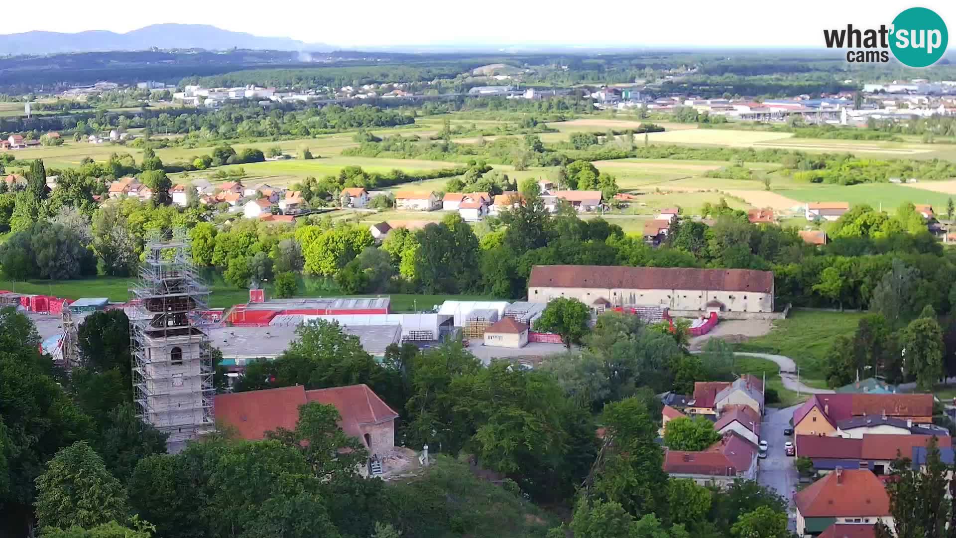 Webcam Karlovac Dubovac Castle – Live View of Karlovac’s Historic Landmark