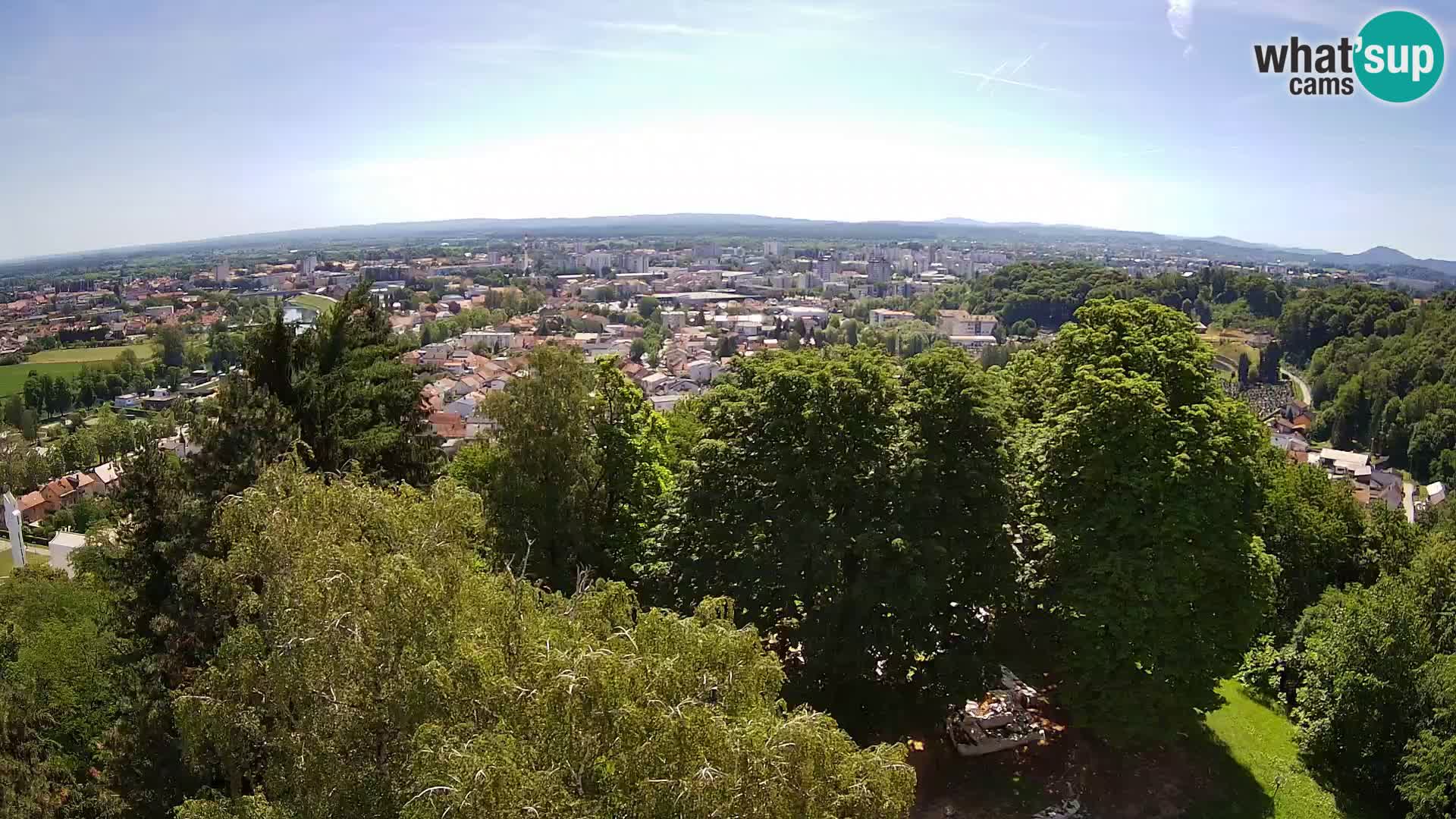 Webcam Castillo Dubovac Karlovac – Vista en directo del histórico castillo