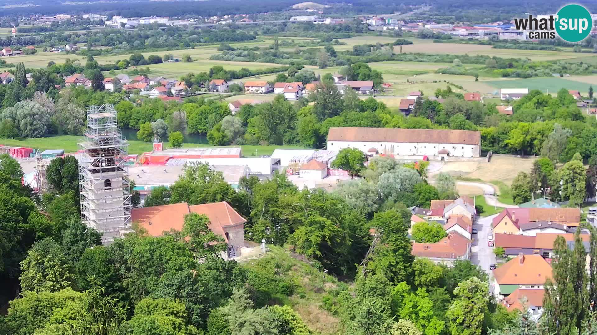 Webcam Castello Dubovac Karlovac – Vista Live sul Castello Storico