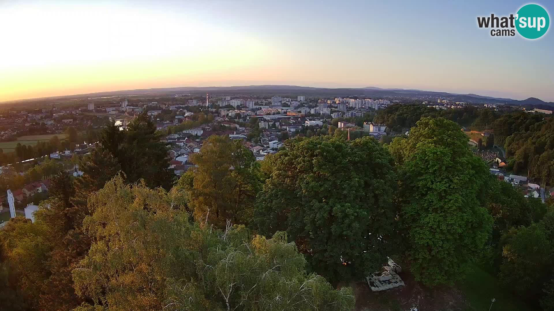 Webcam Karlovac Dubovac Castle – Live View of Karlovac’s Historic Landmark