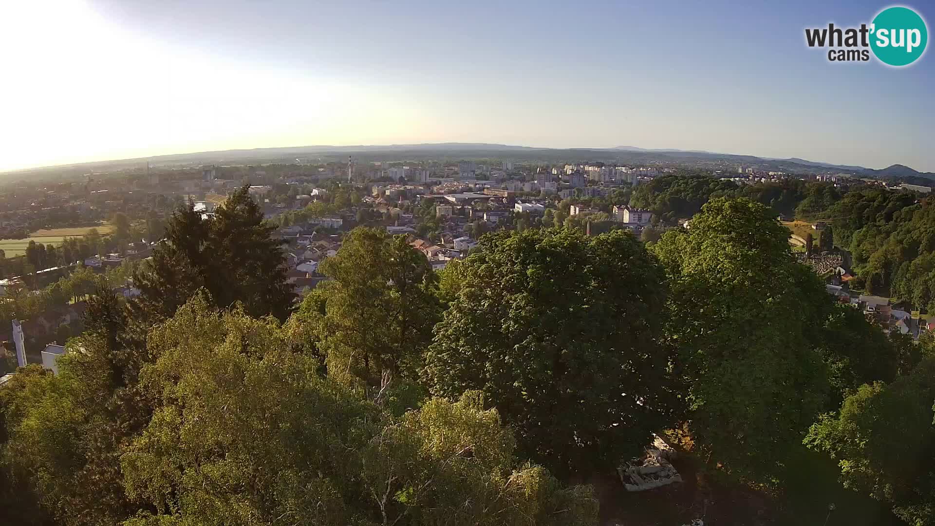 Webcam Castello Dubovac Karlovac – Vista Live sul Castello Storico