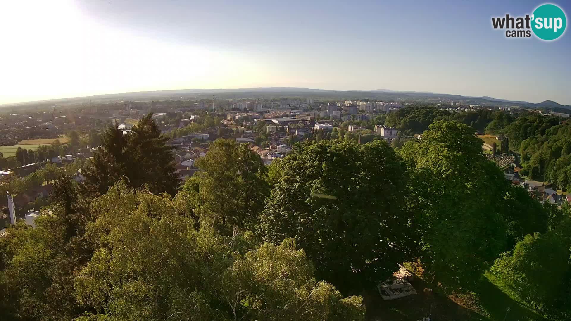 Webcam Karlovac Dubovac Castle – Live View of Karlovac’s Historic Landmark