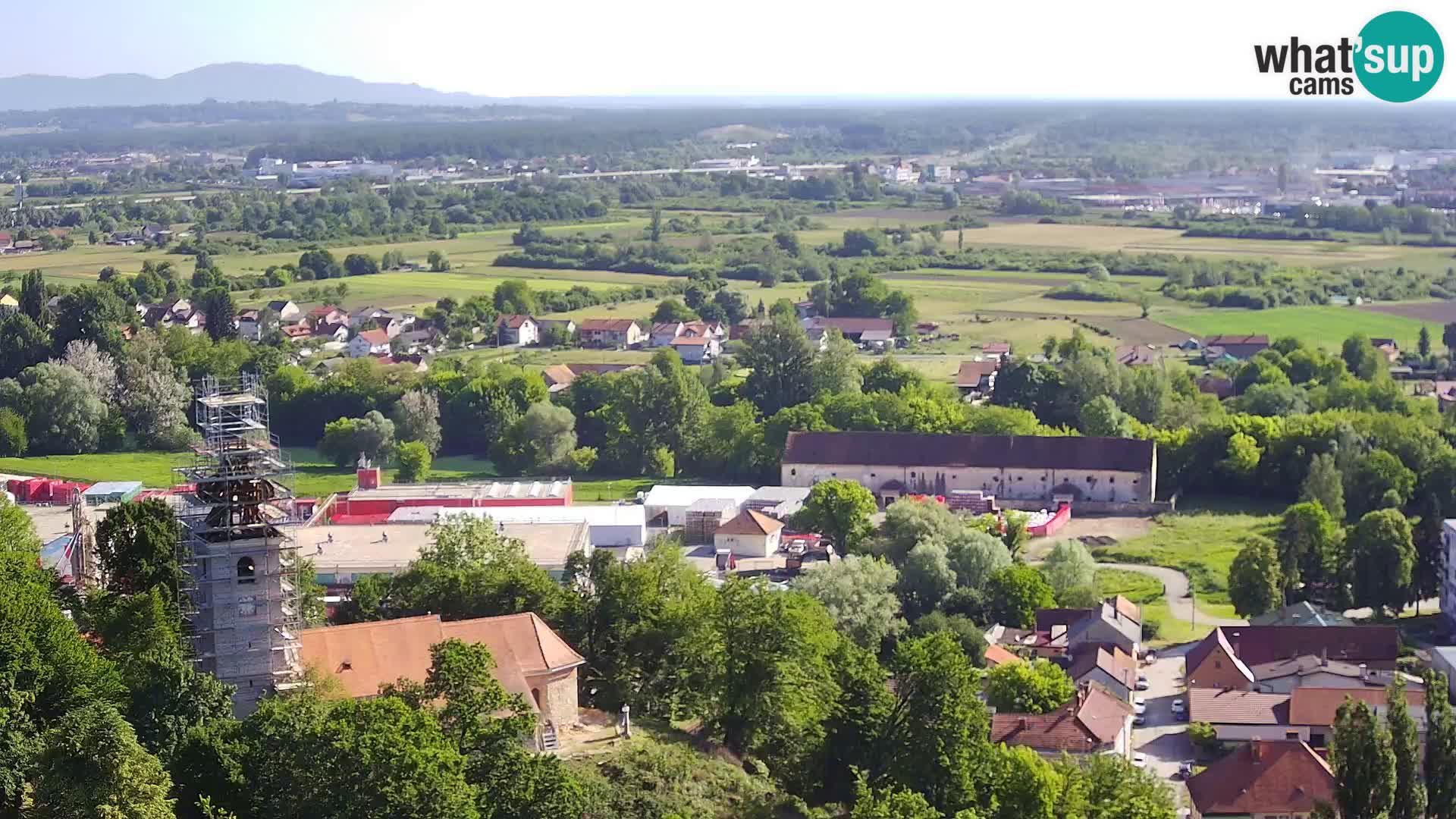 Web kamera Karlovac – Dvorac Dubovac uživo