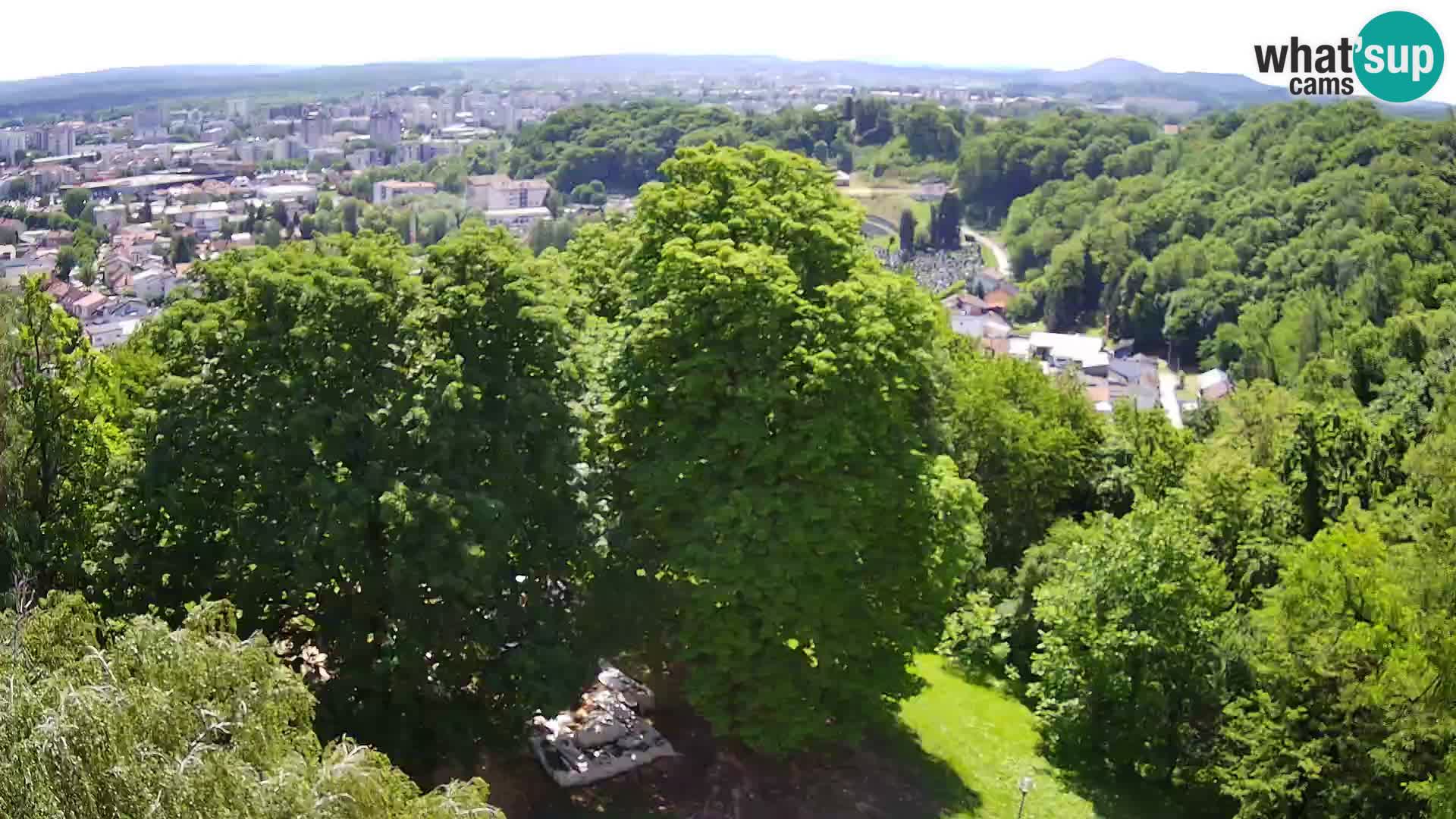 Webcam Castello Dubovac Karlovac – Vista Live sul Castello Storico