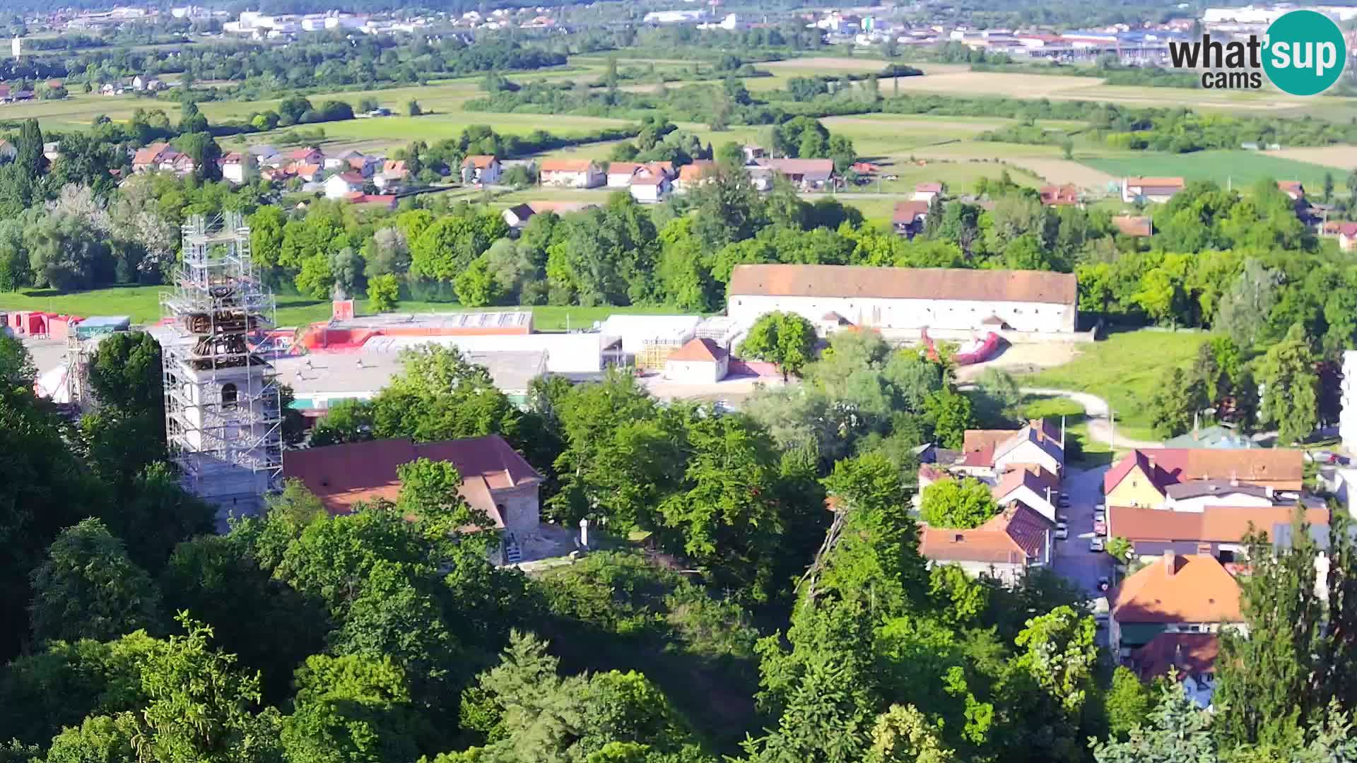 Webcam Karlovac Château Dubovac – Vue en direct de ce monument historique