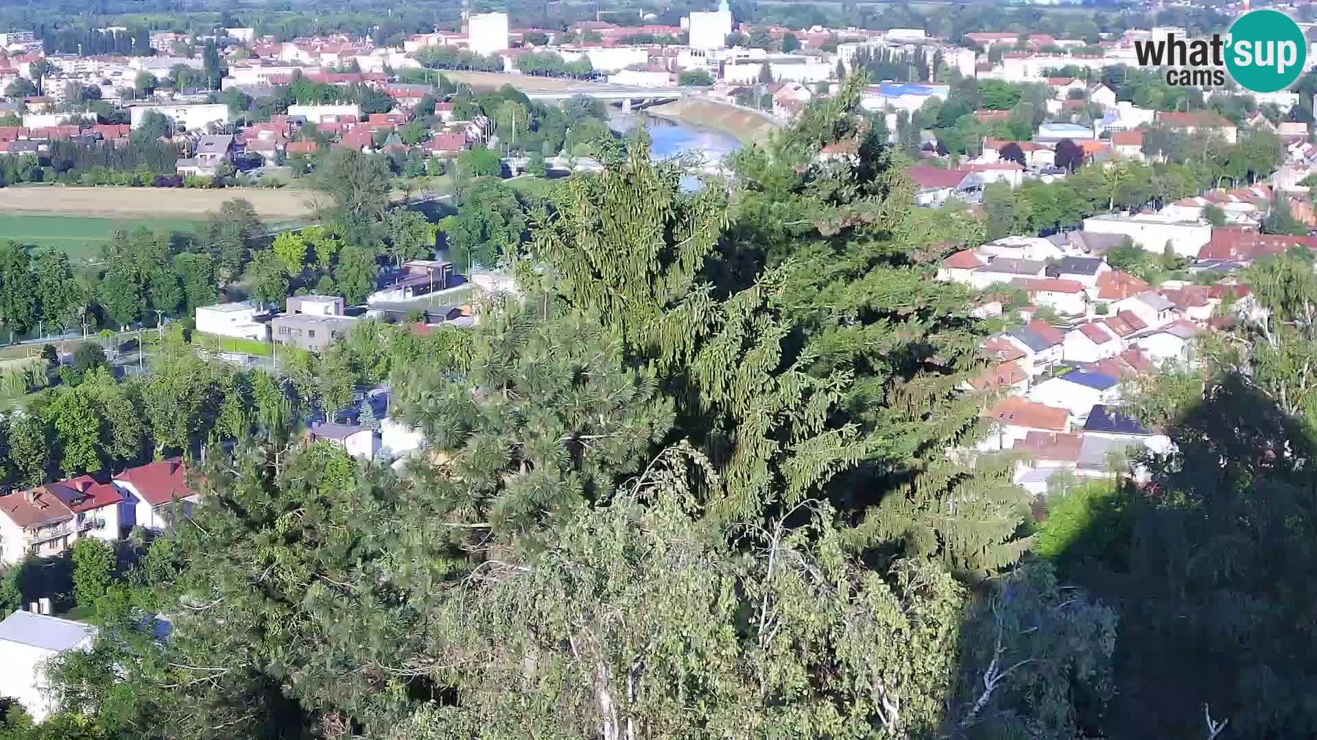Webcam Karlovac Château Dubovac – Vue en direct de ce monument historique