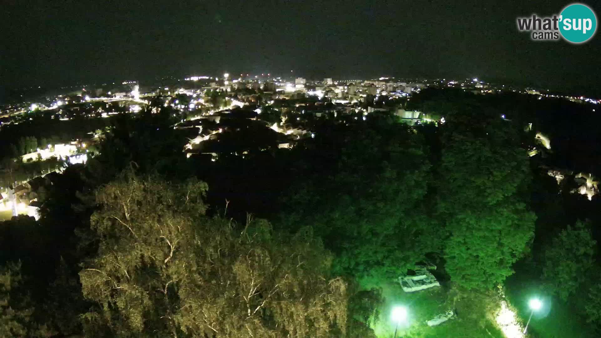 Webcam Karlovac Château Dubovac – Vue en direct de ce monument historique