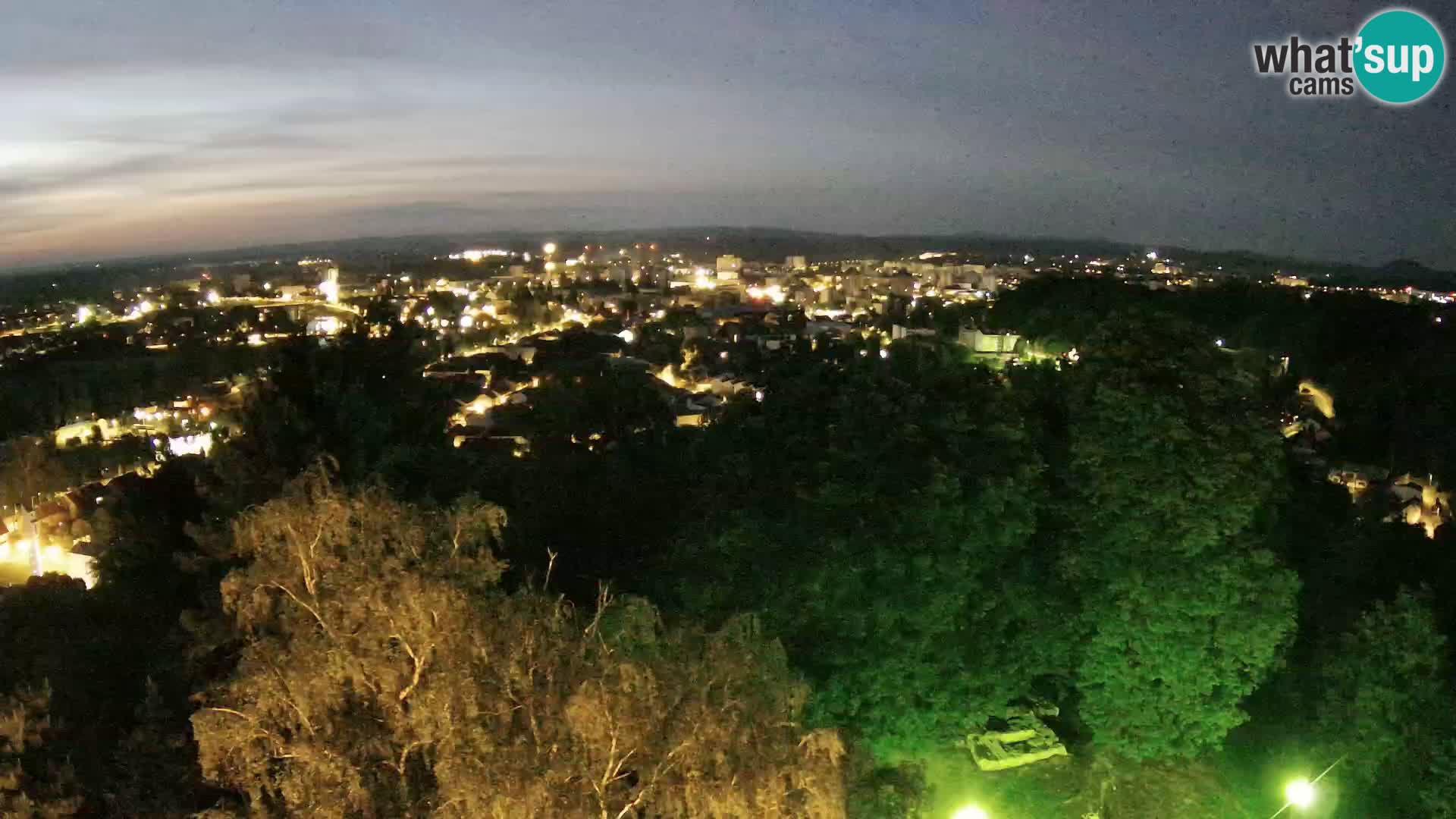 Webcam Karlovac Château Dubovac – Vue en direct de ce monument historique