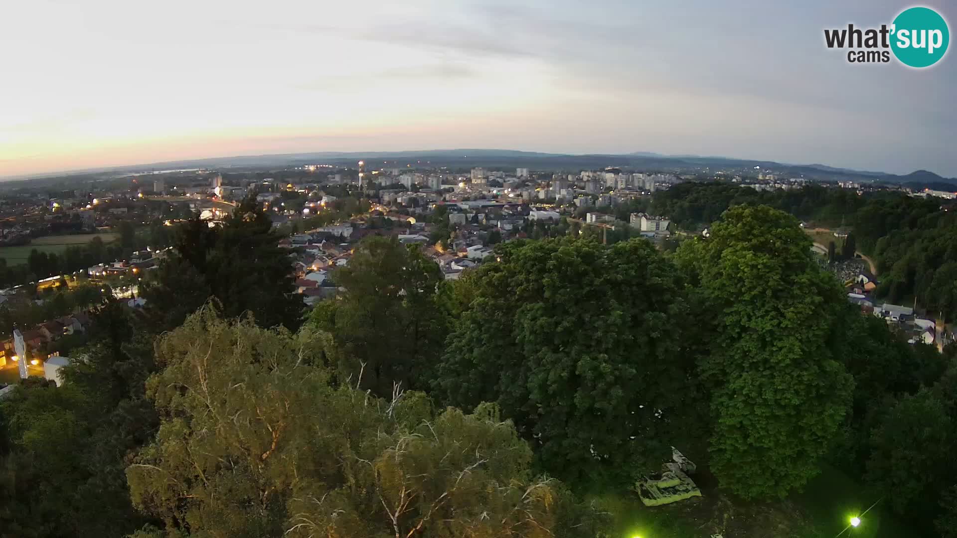 Webcam Castello Dubovac Karlovac – Vista Live sul Castello Storico