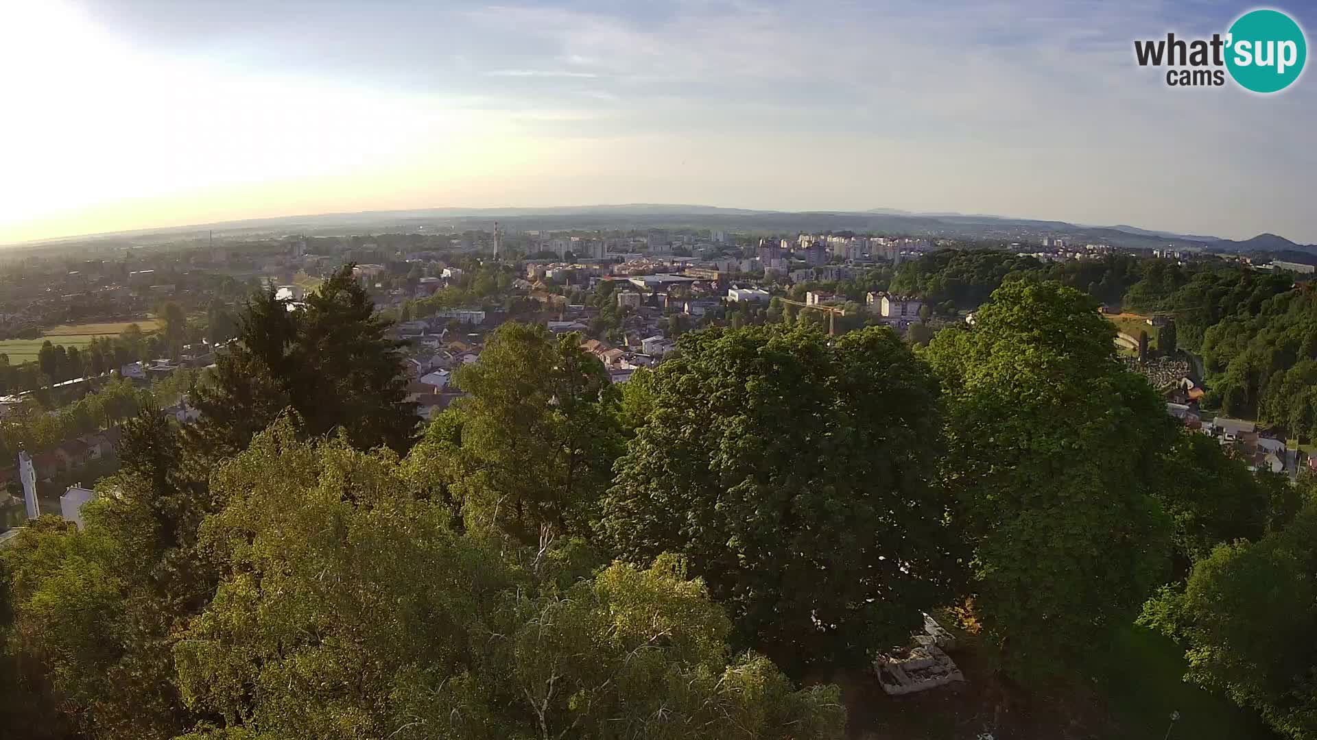 Webcam Karlovac Château Dubovac – Vue en direct de ce monument historique