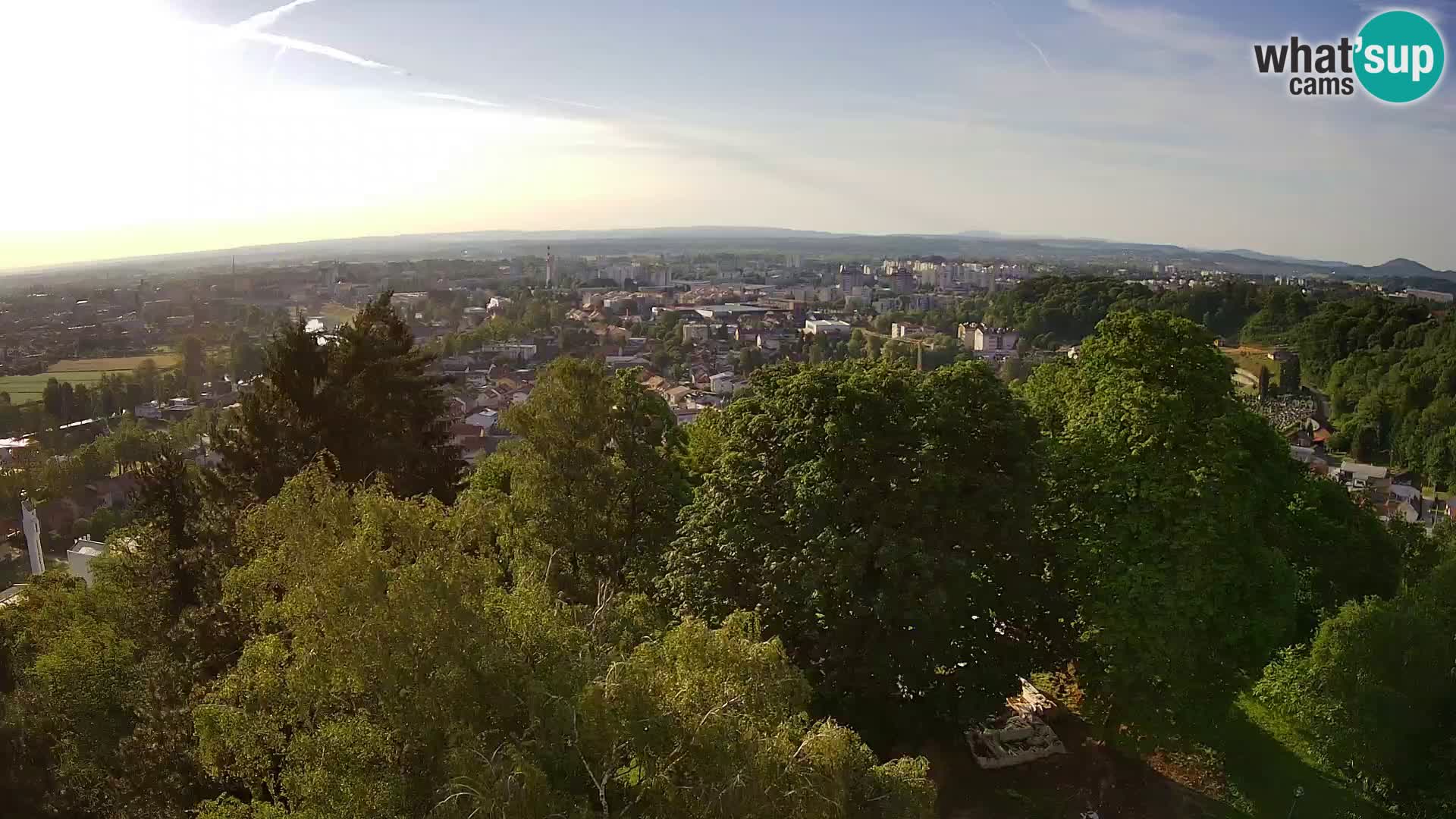 Web kamera Karlovac – Dvorac Dubovac uživo