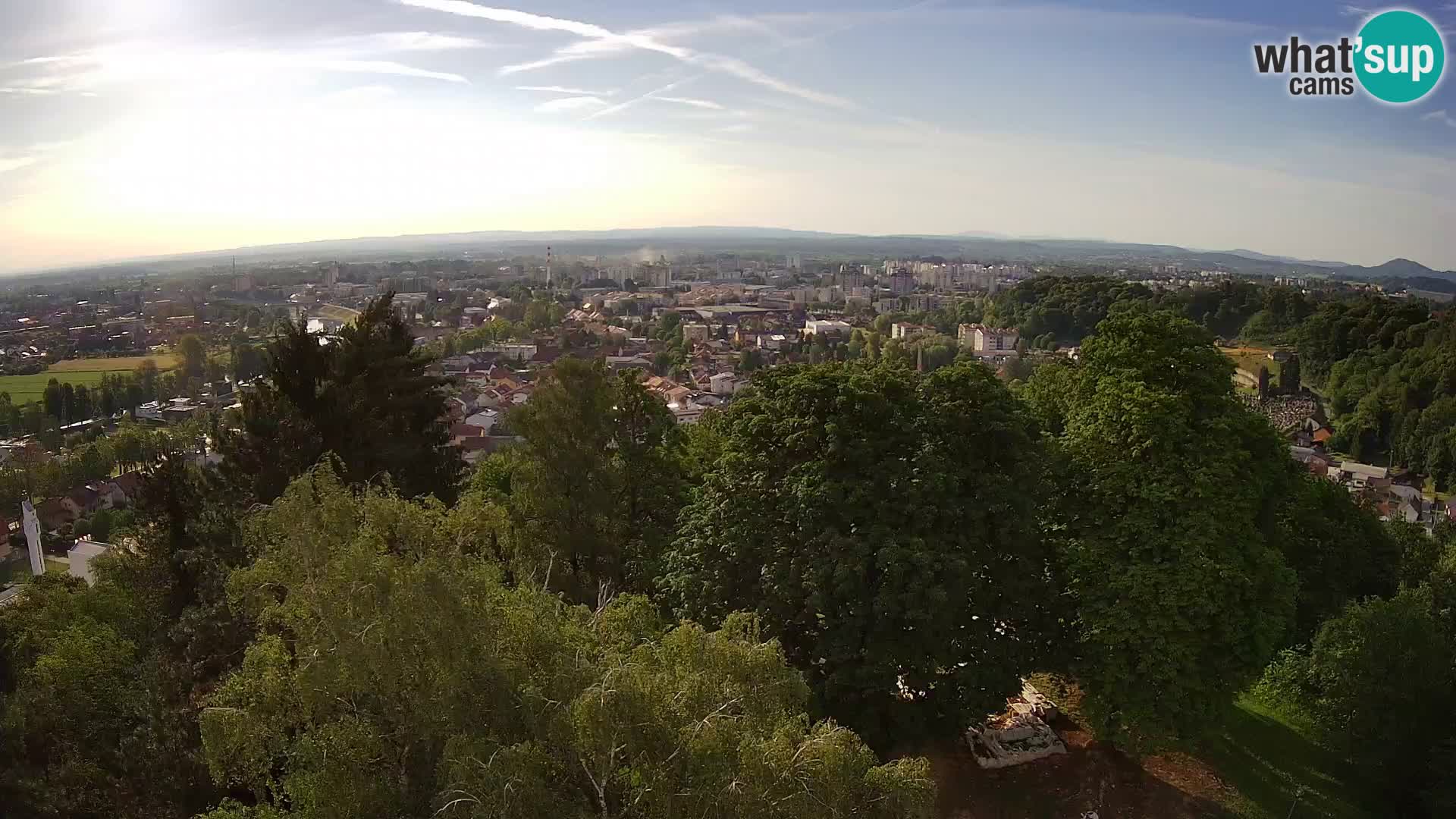 Web kamera Karlovac – Dvorac Dubovac uživo