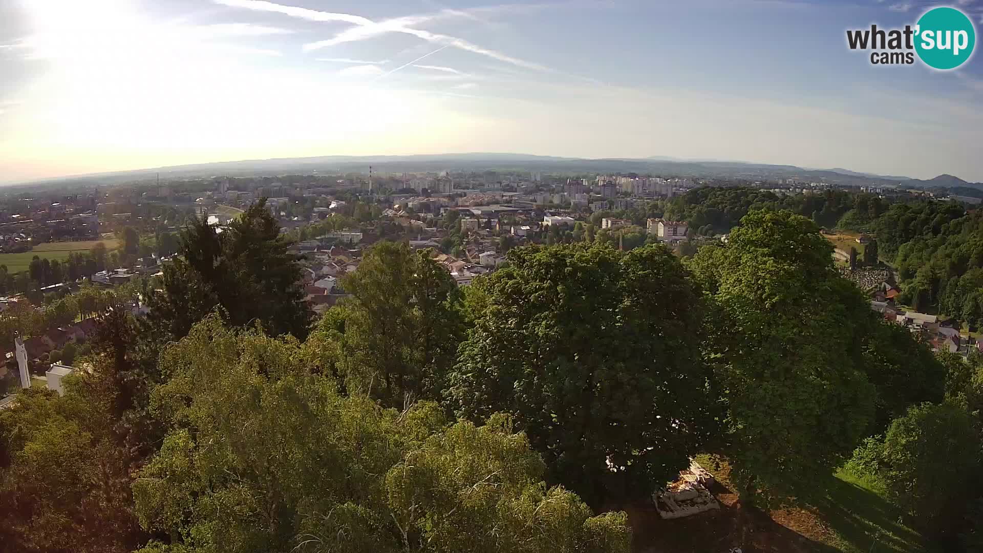 Web kamera Karlovac – Dvorac Dubovac uživo