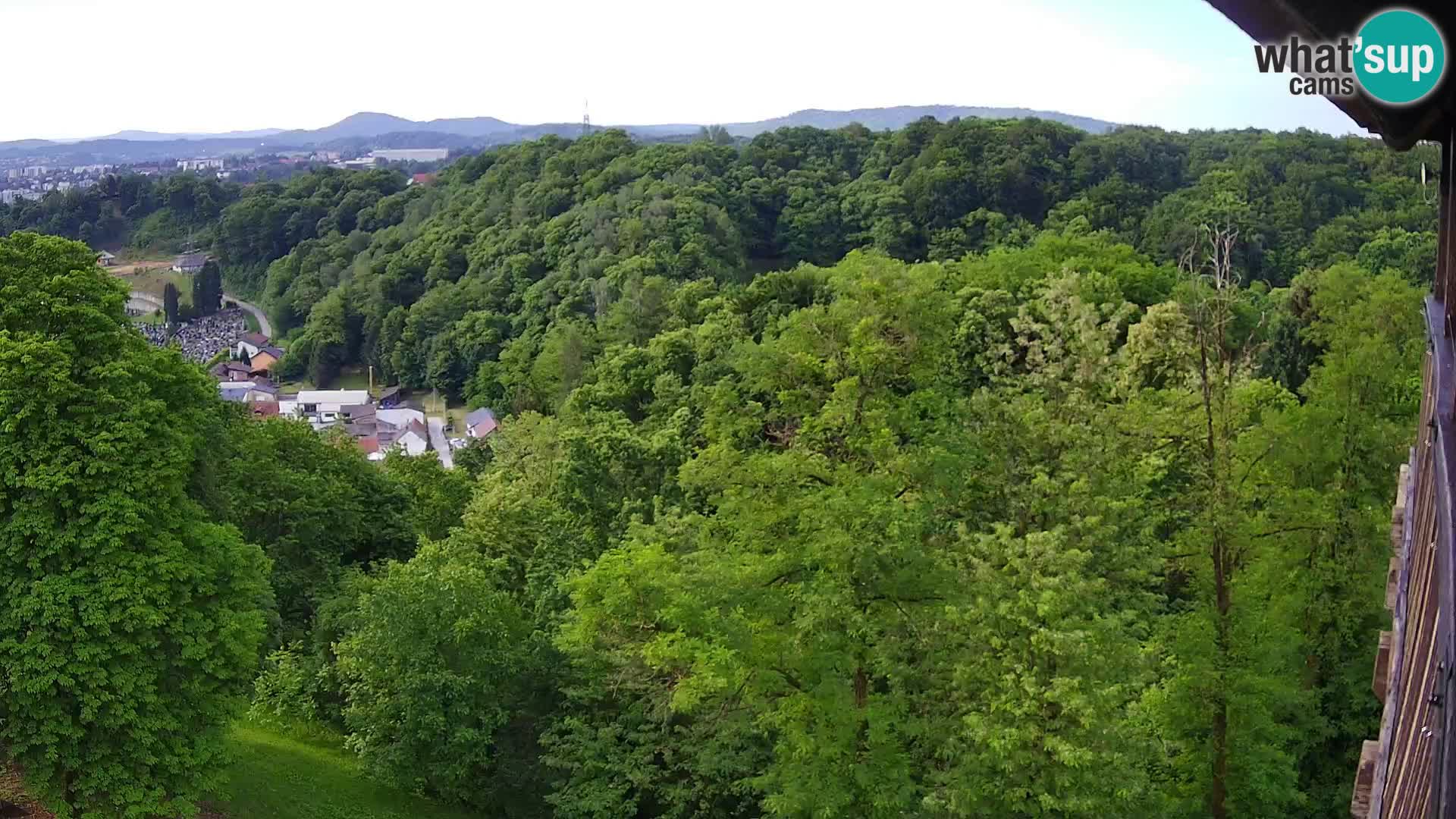 Webcam Castillo Dubovac Karlovac – Vista en directo del histórico castillo