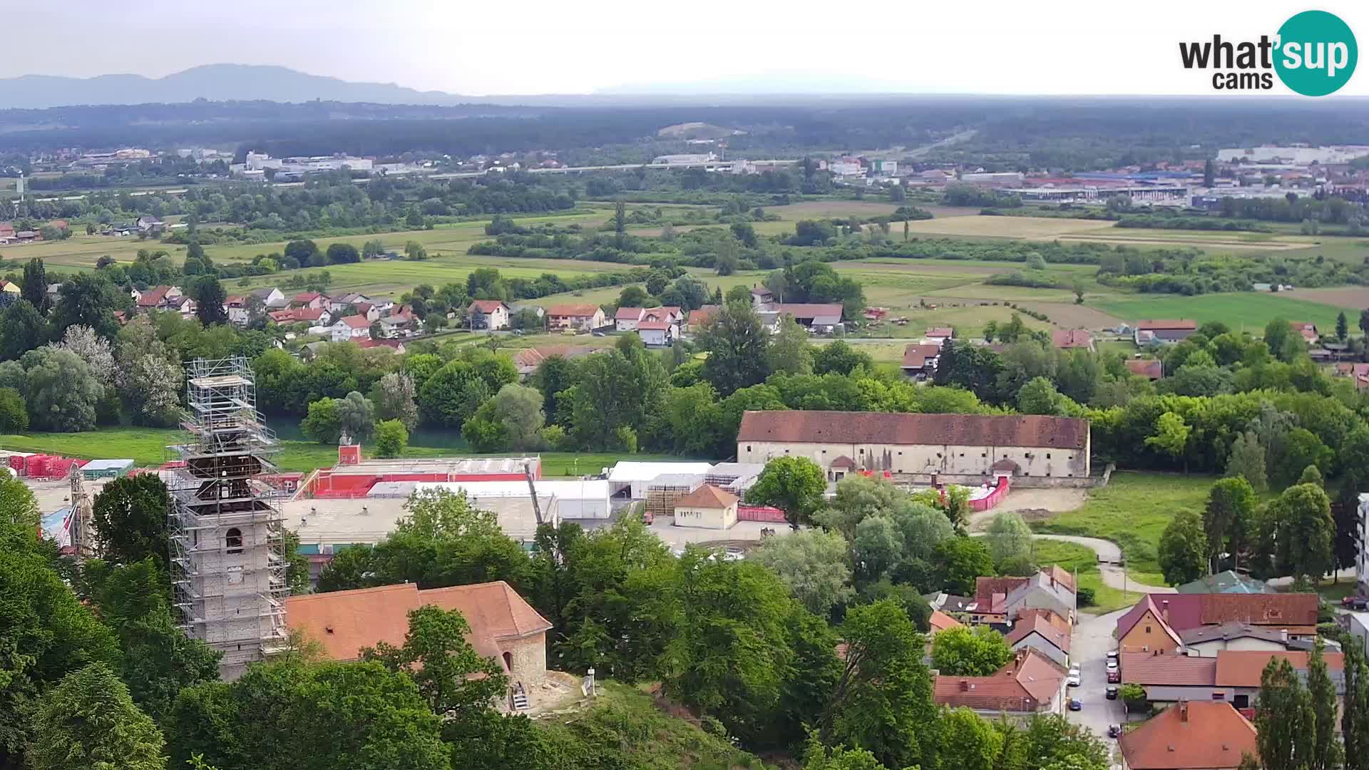 Webcam Karlstadt Burg Dubovac – Liveblick auf das historische Wahrzeichen