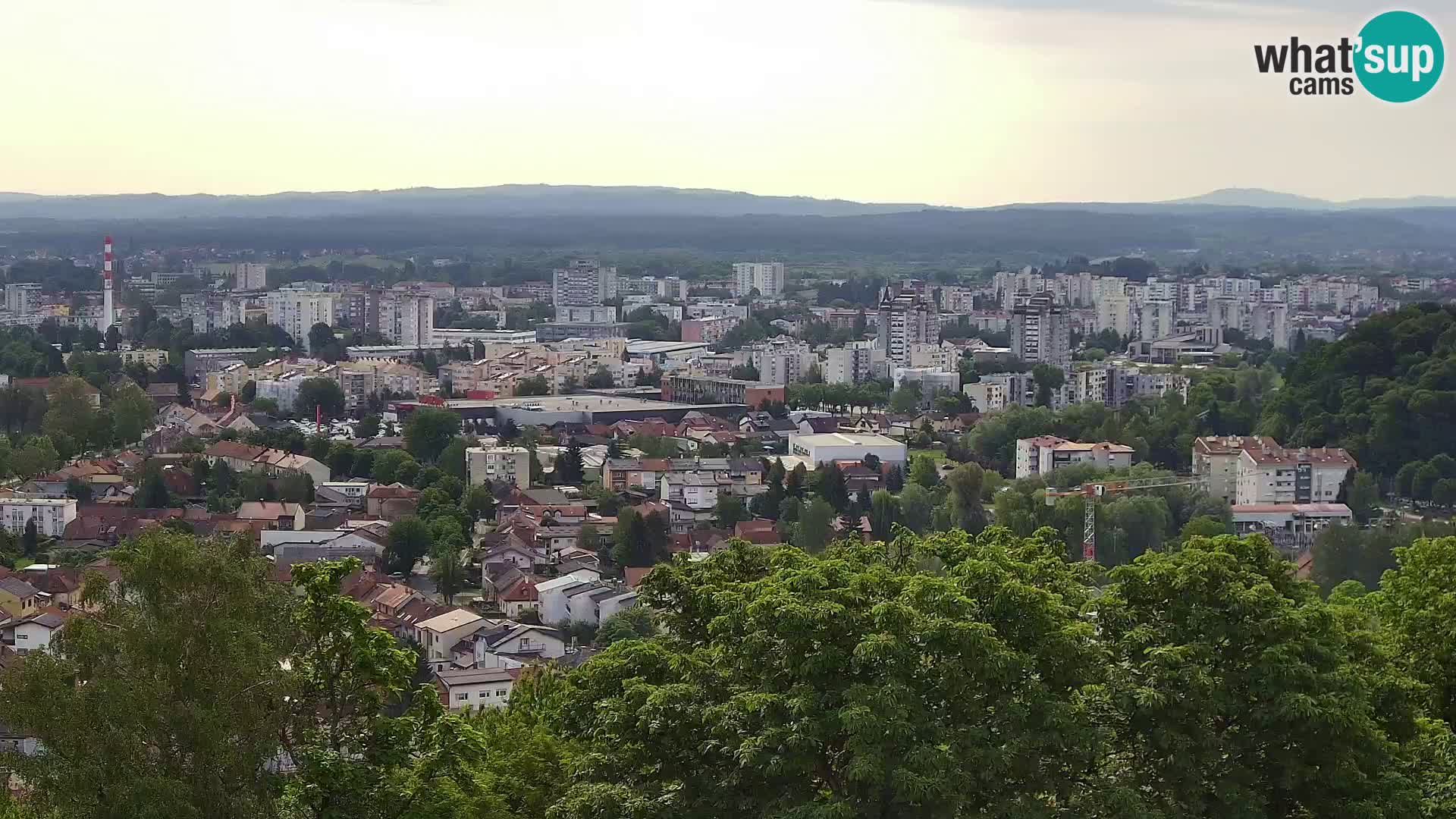 Web kamera Karlovac – Dvorac Dubovac uživo