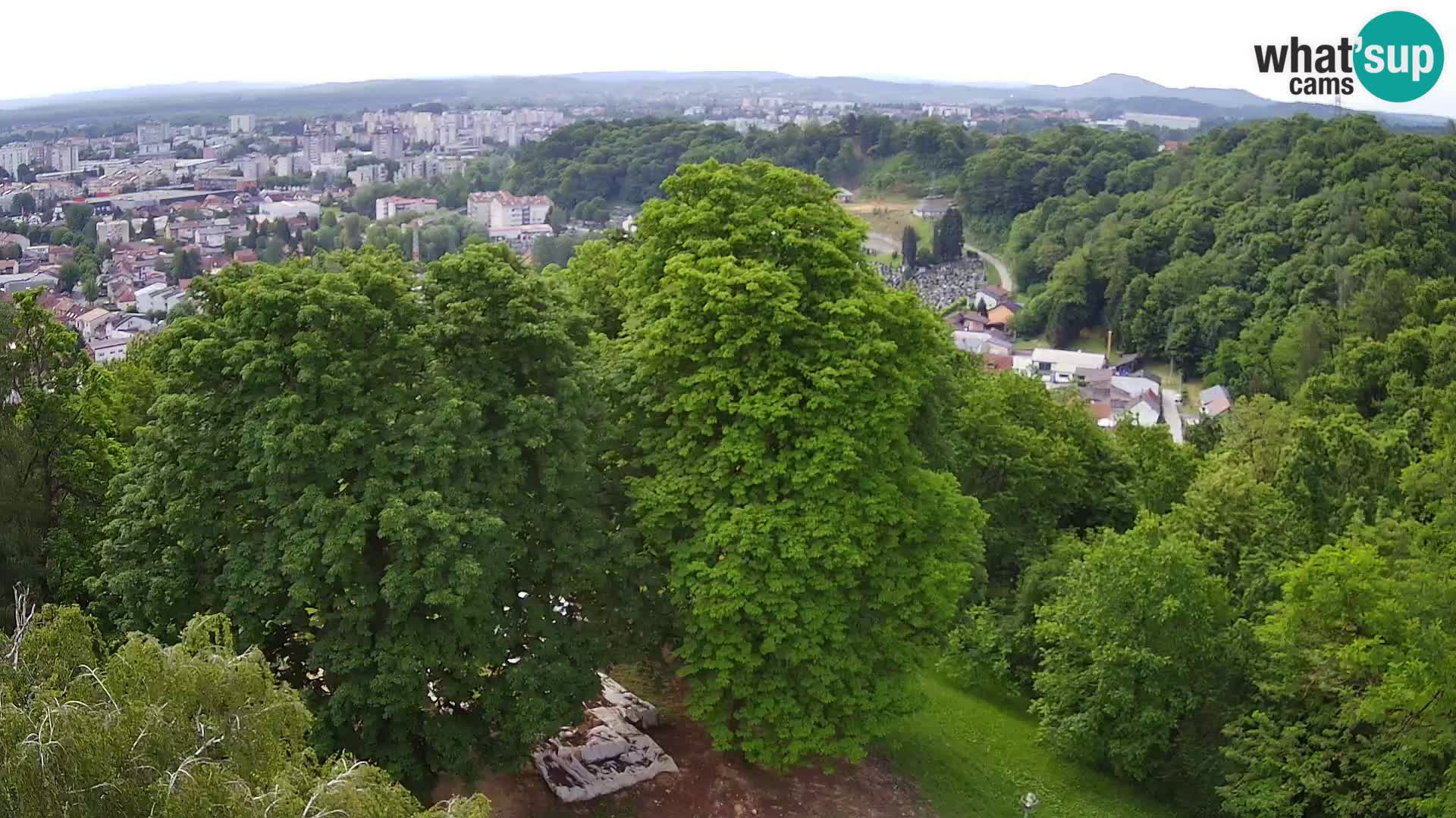 Webcam Castillo Dubovac Karlovac – Vista en directo del histórico castillo