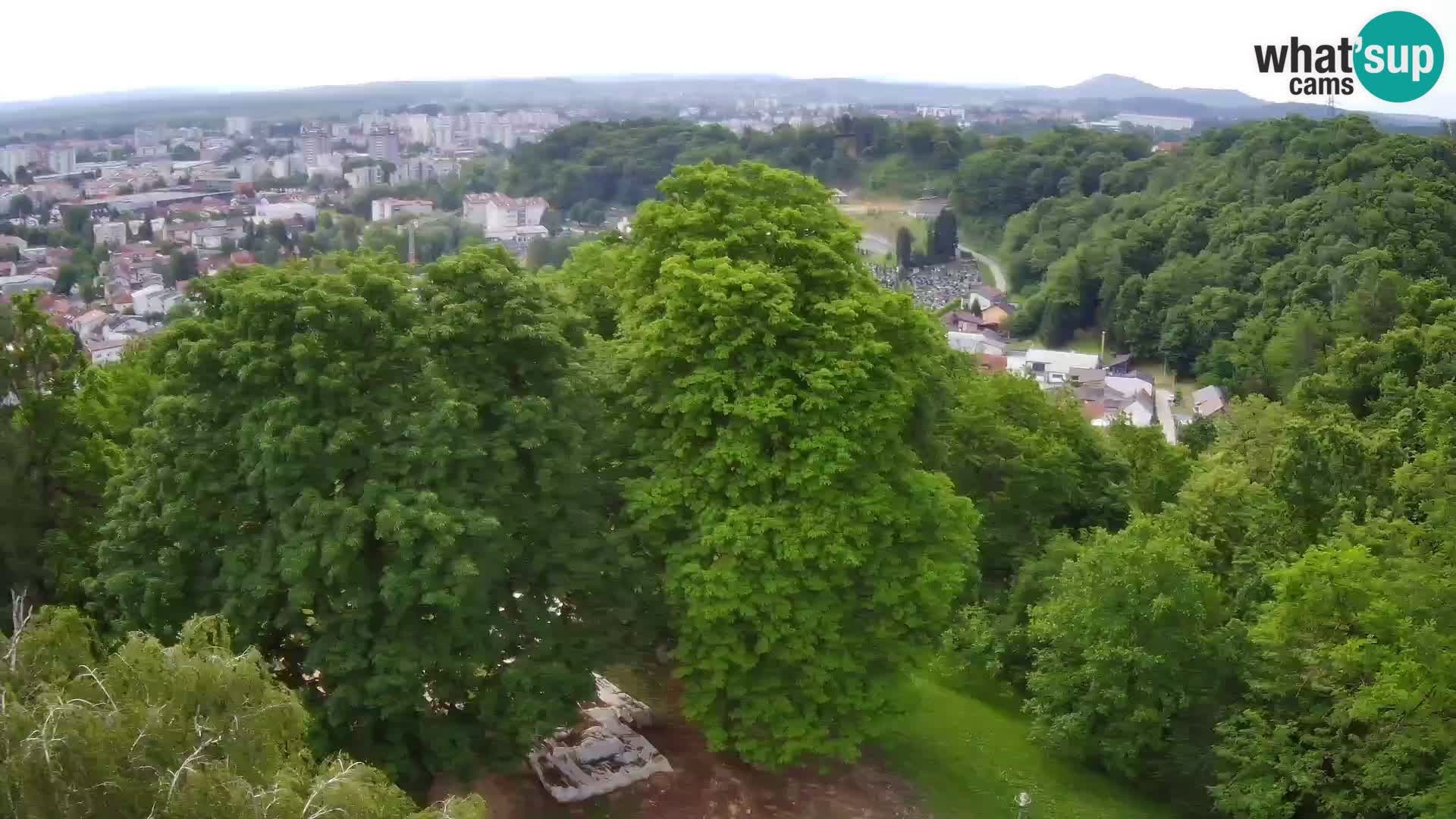 Webcam Castillo Dubovac Karlovac – Vista en directo del histórico castillo