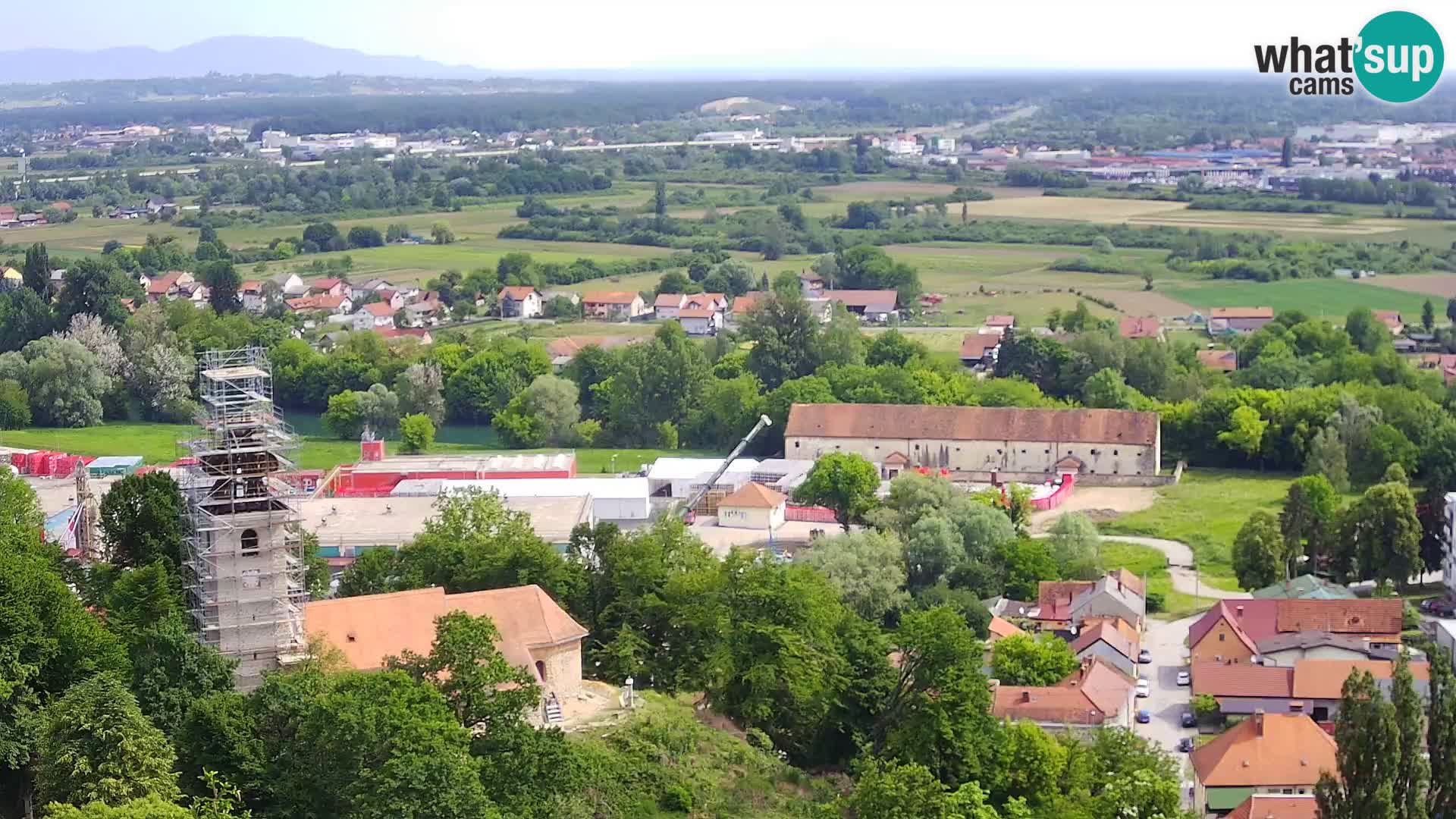 Webcam Karlovac Dubovac Castle – Live View of Karlovac’s Historic Landmark