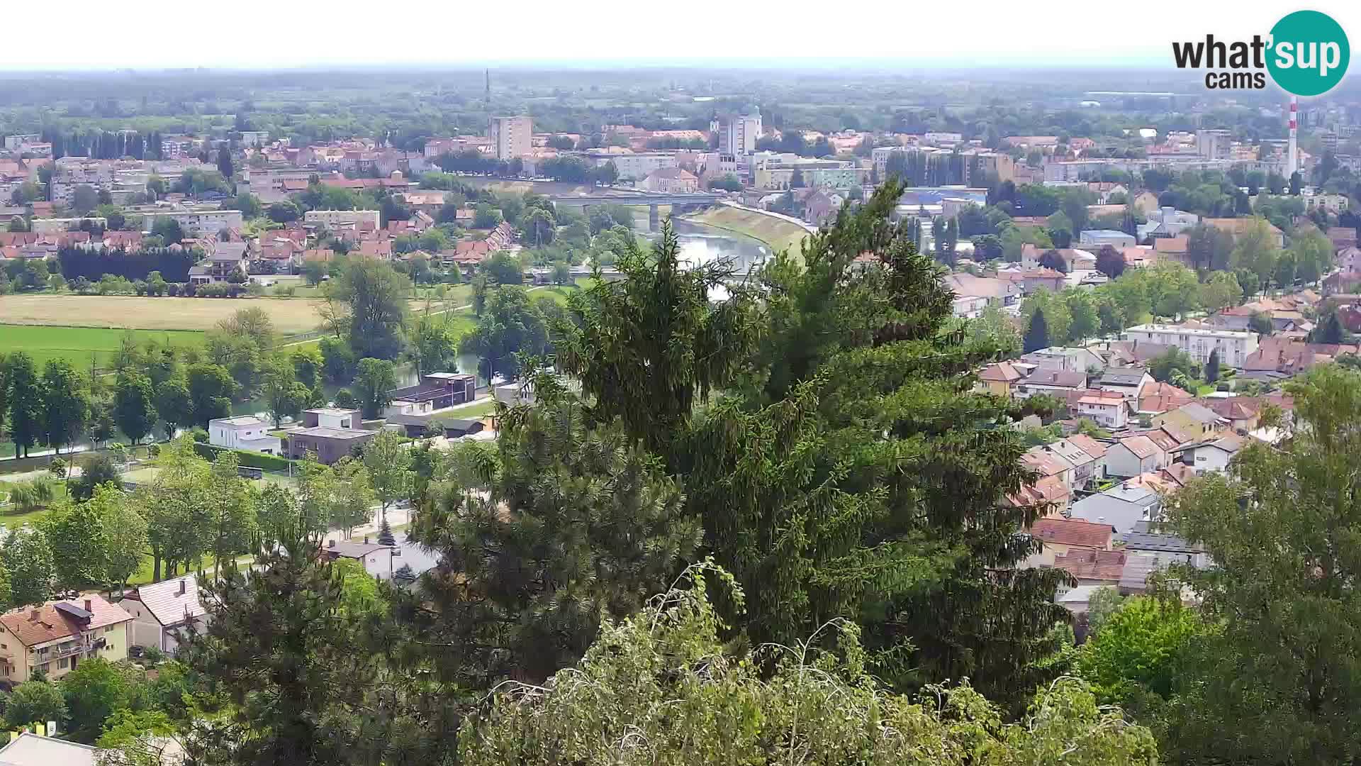 Webcam Karlovac Château Dubovac – Vue en direct de ce monument historique