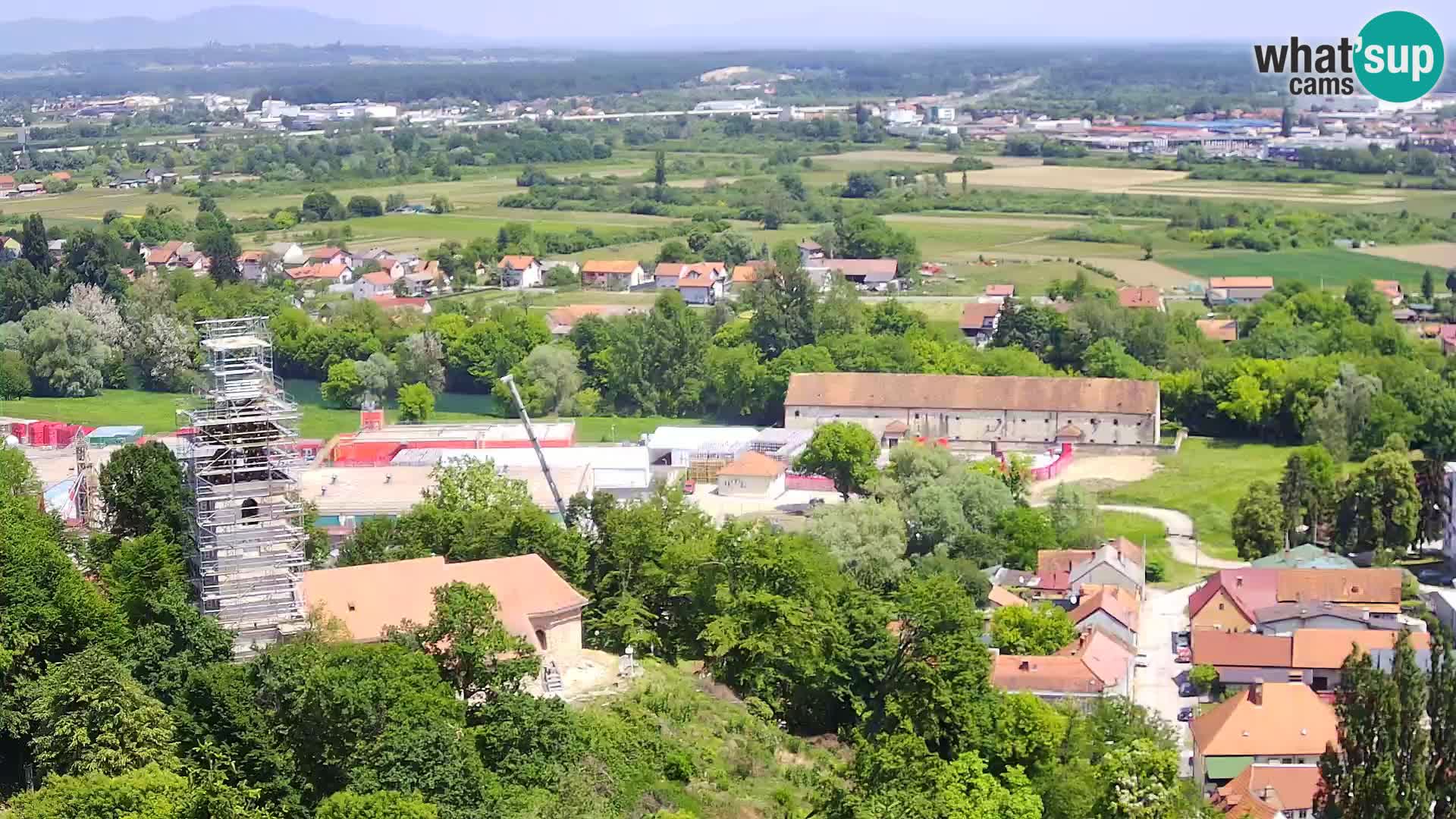 Webcam Karlovac Dubovac Castle – Live View of Karlovac’s Historic Landmark
