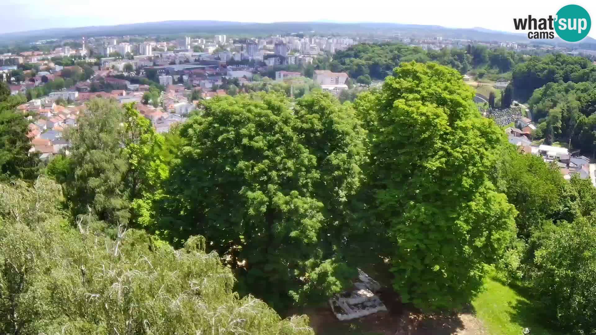 Webcam Castillo Dubovac Karlovac – Vista en directo del histórico castillo