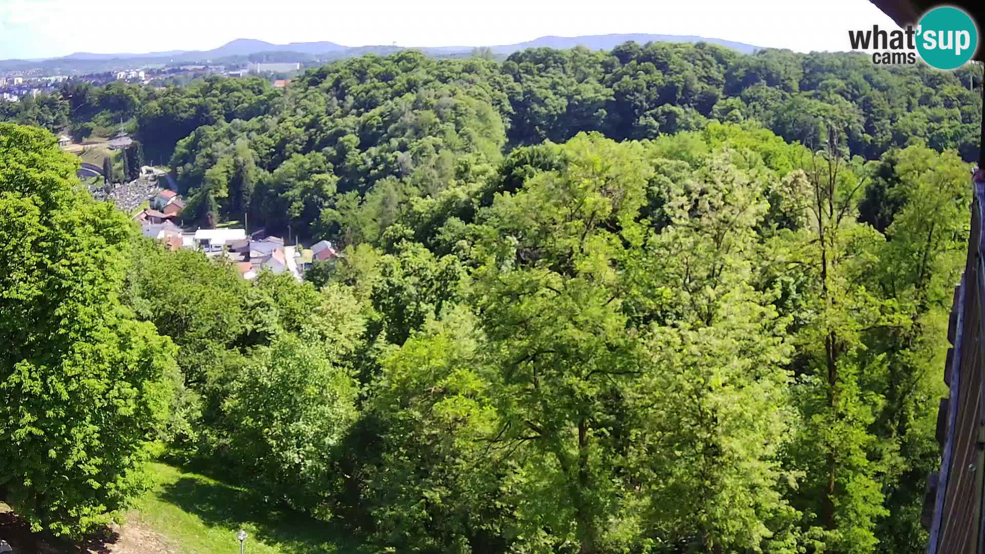 Webcam Castello Dubovac Karlovac – Vista Live sul Castello Storico