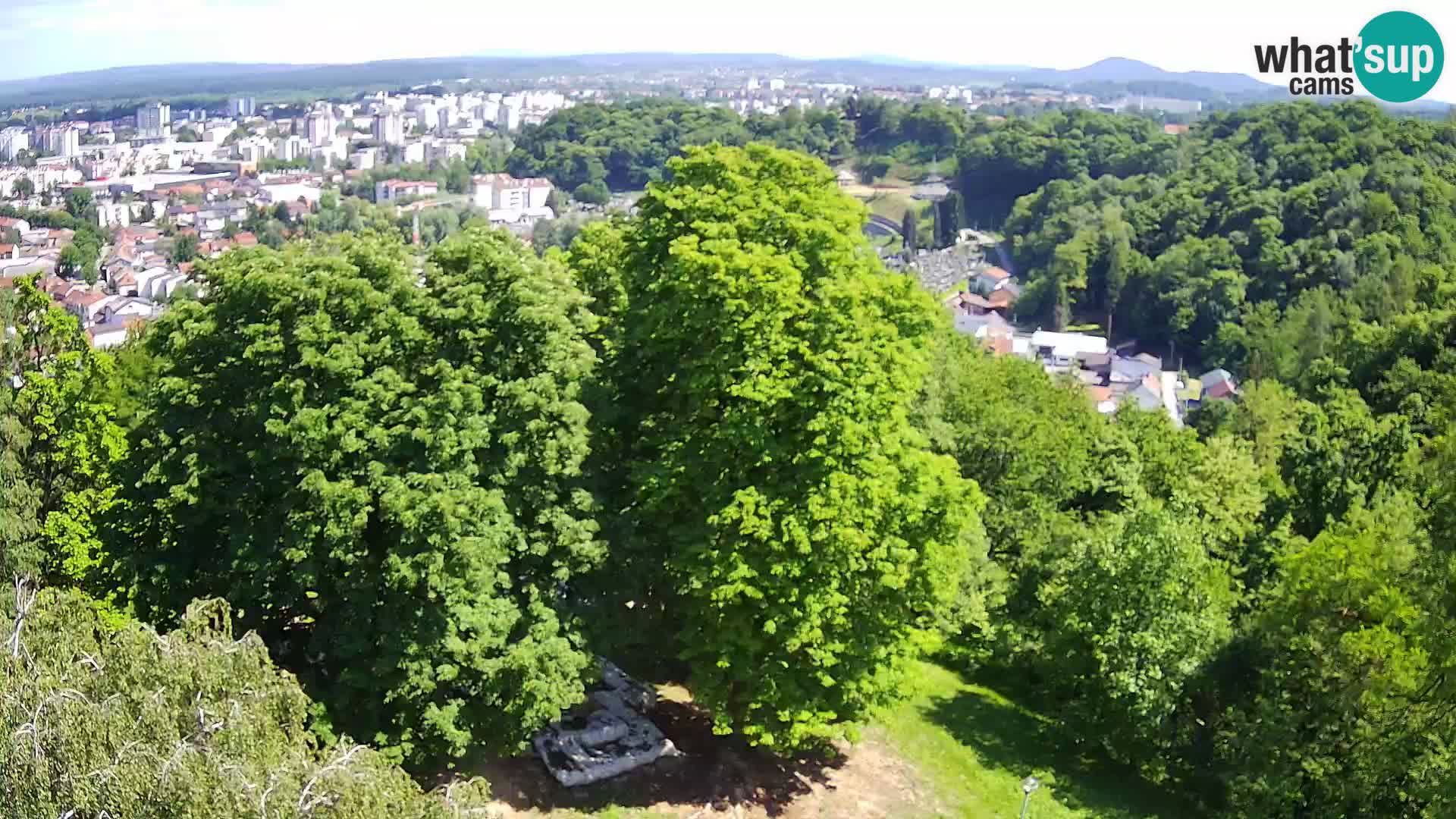 Webcam Castello Dubovac Karlovac – Vista Live sul Castello Storico