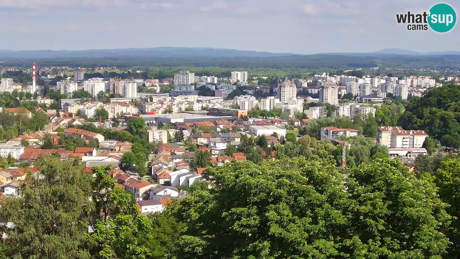 Webcam Karlovac Dubovac Castle – Live View of Karlovac’s Historic Landmark