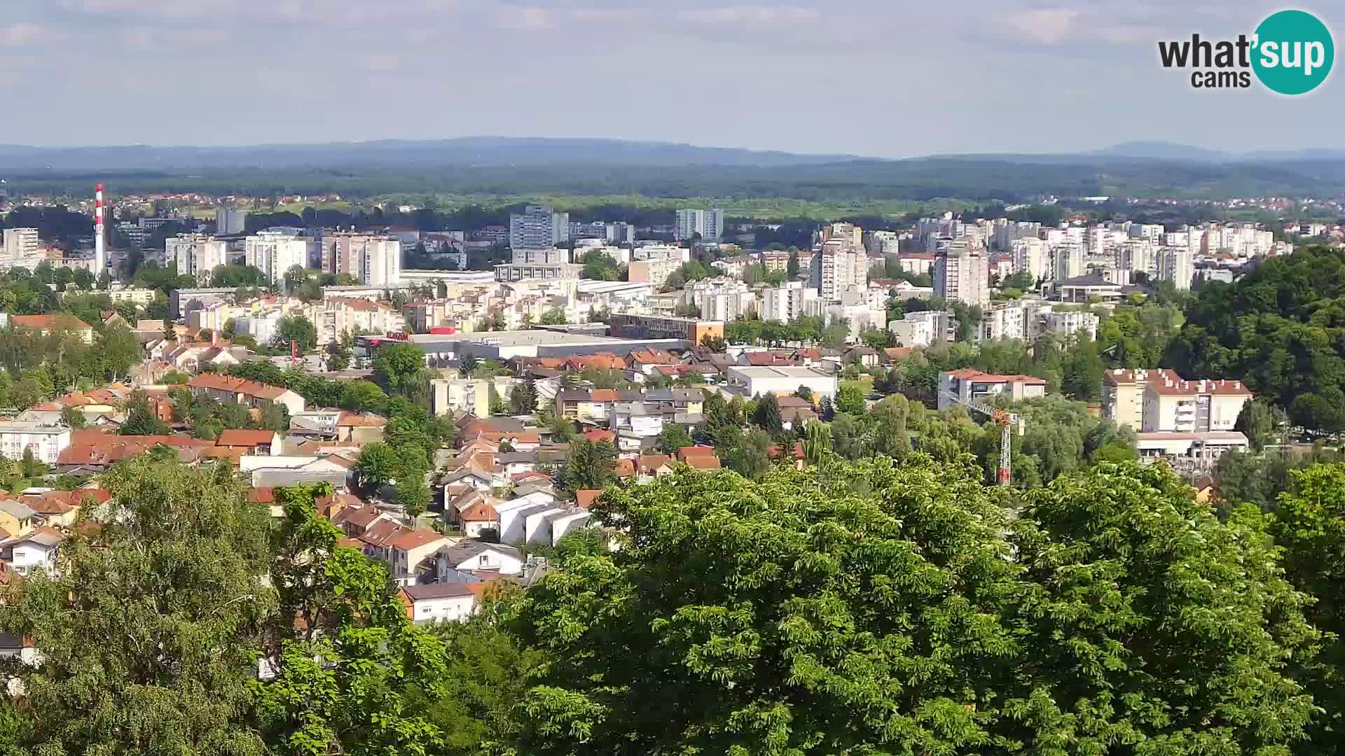 Webcam Karlovac Dubovac Castle – Live View of Karlovac’s Historic Landmark