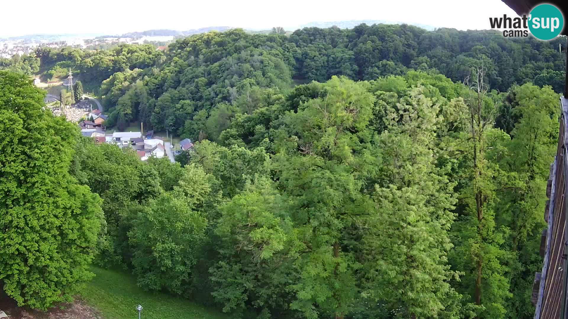Webcam Karlovac Dubovac Castle – Live View of Karlovac’s Historic Landmark