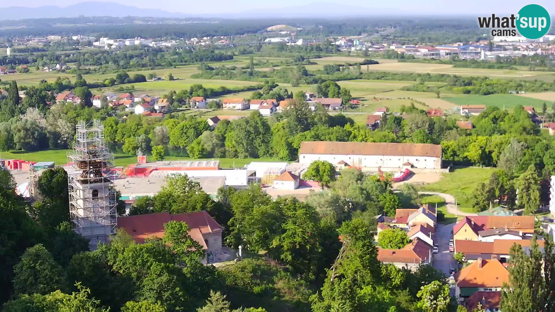 Web kamera Karlovac – Dvorac Dubovac uživo