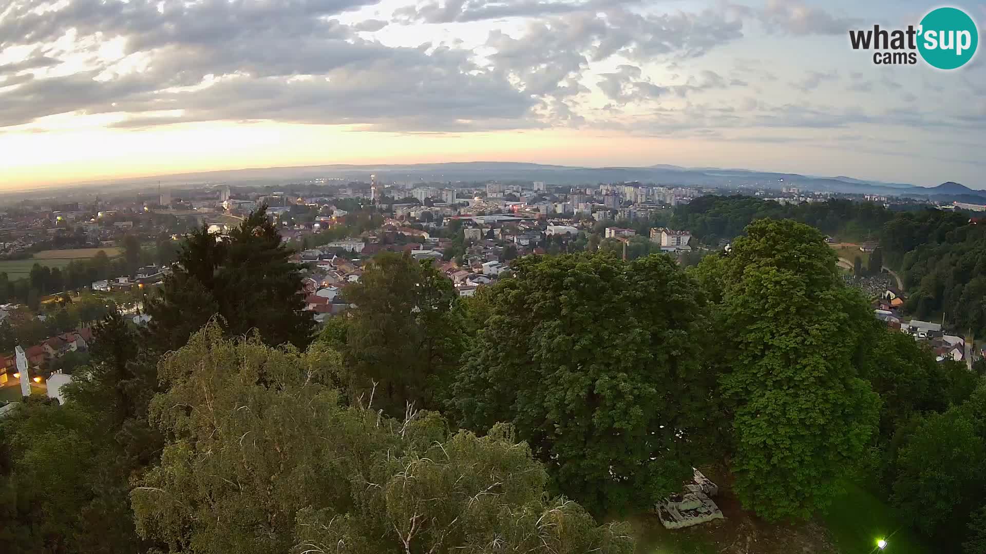 Webcam Karlovac Dubovac Castle – Live View of Karlovac’s Historic Landmark