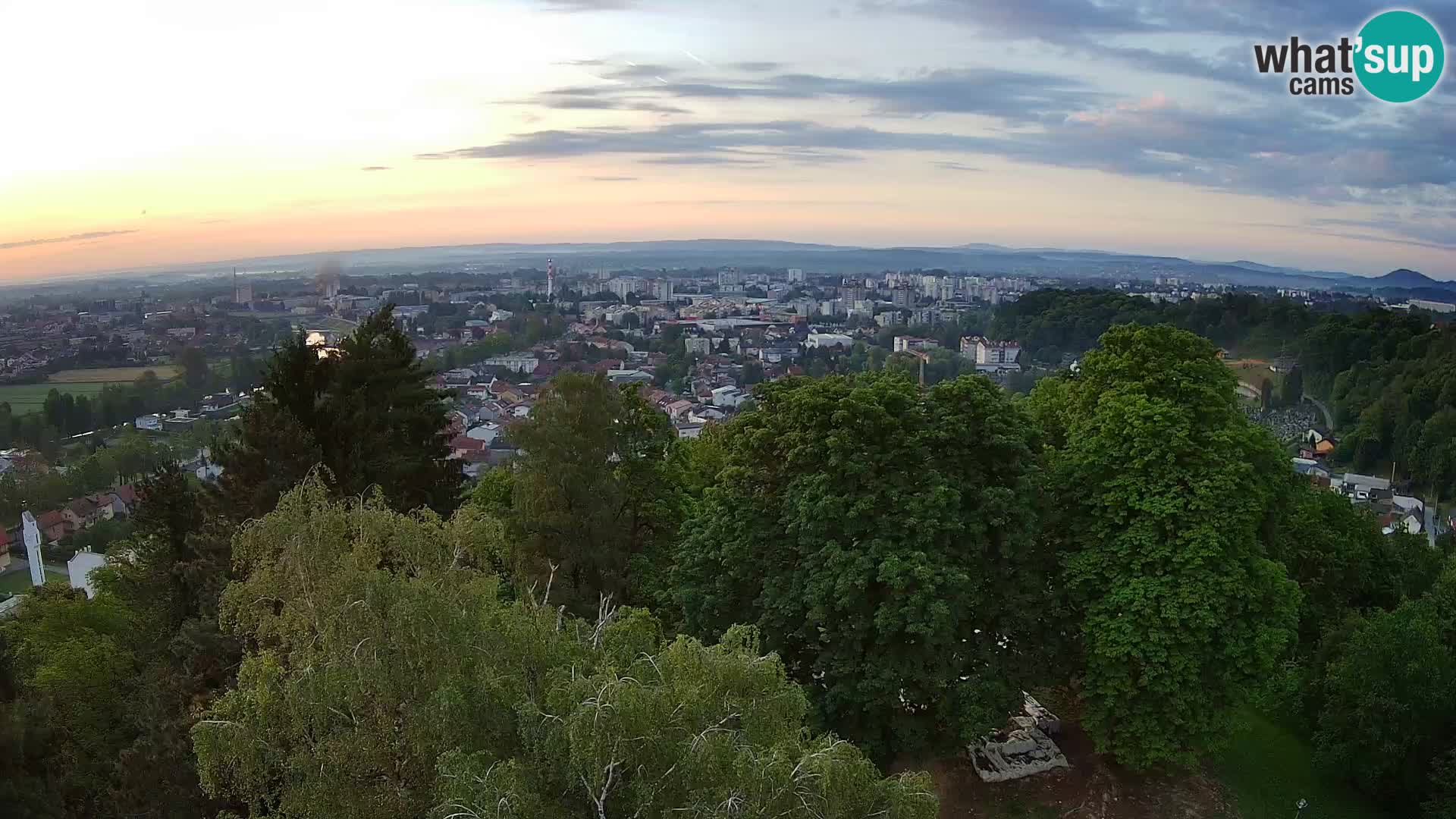 Webcam Castello Dubovac Karlovac – Vista Live sul Castello Storico