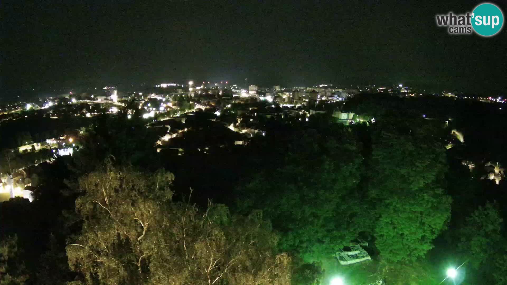 Webcam Karlovac Château Dubovac – Vue en direct de ce monument historique