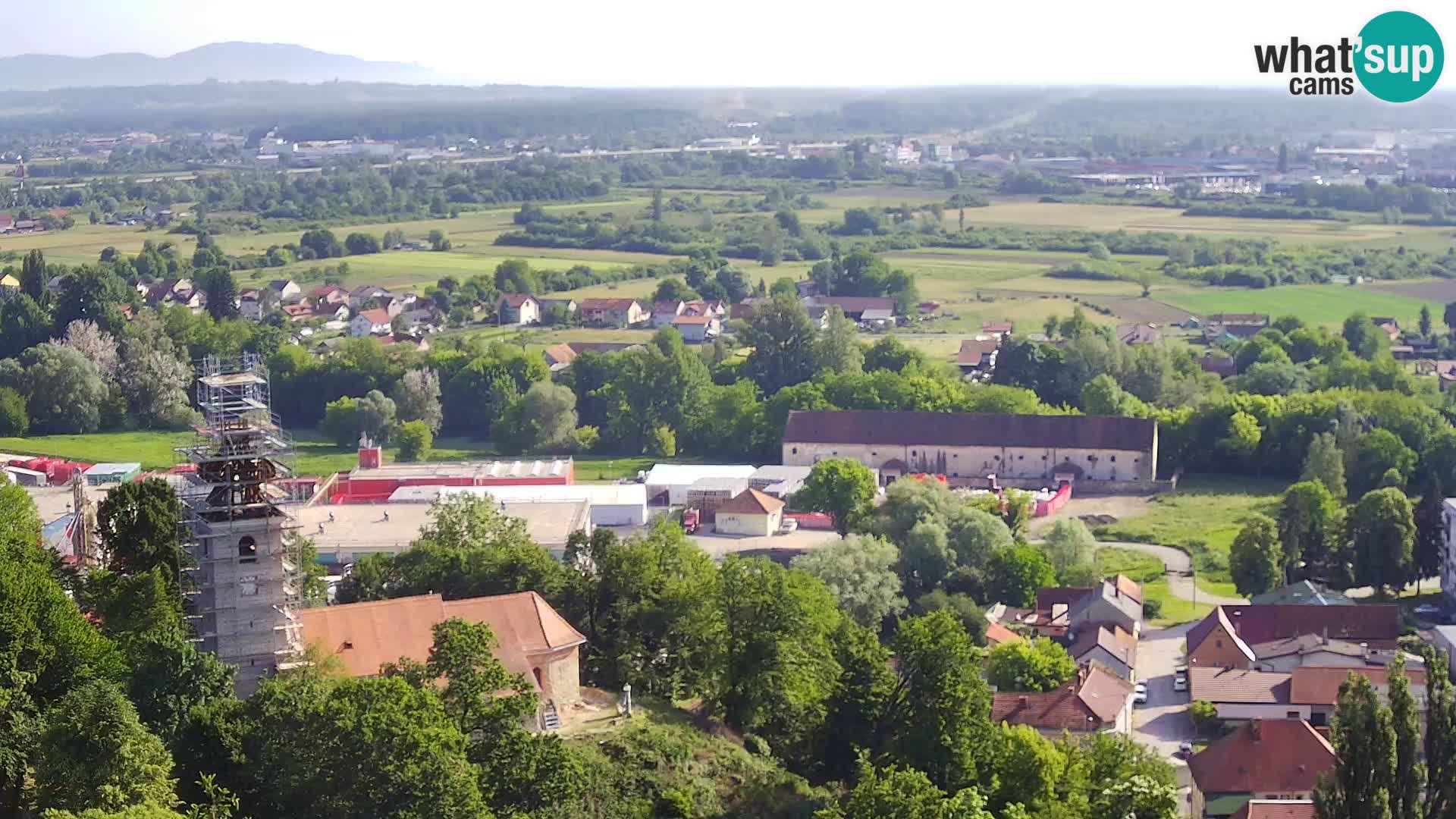 Webcam Castello Dubovac Karlovac – Vista Live sul Castello Storico