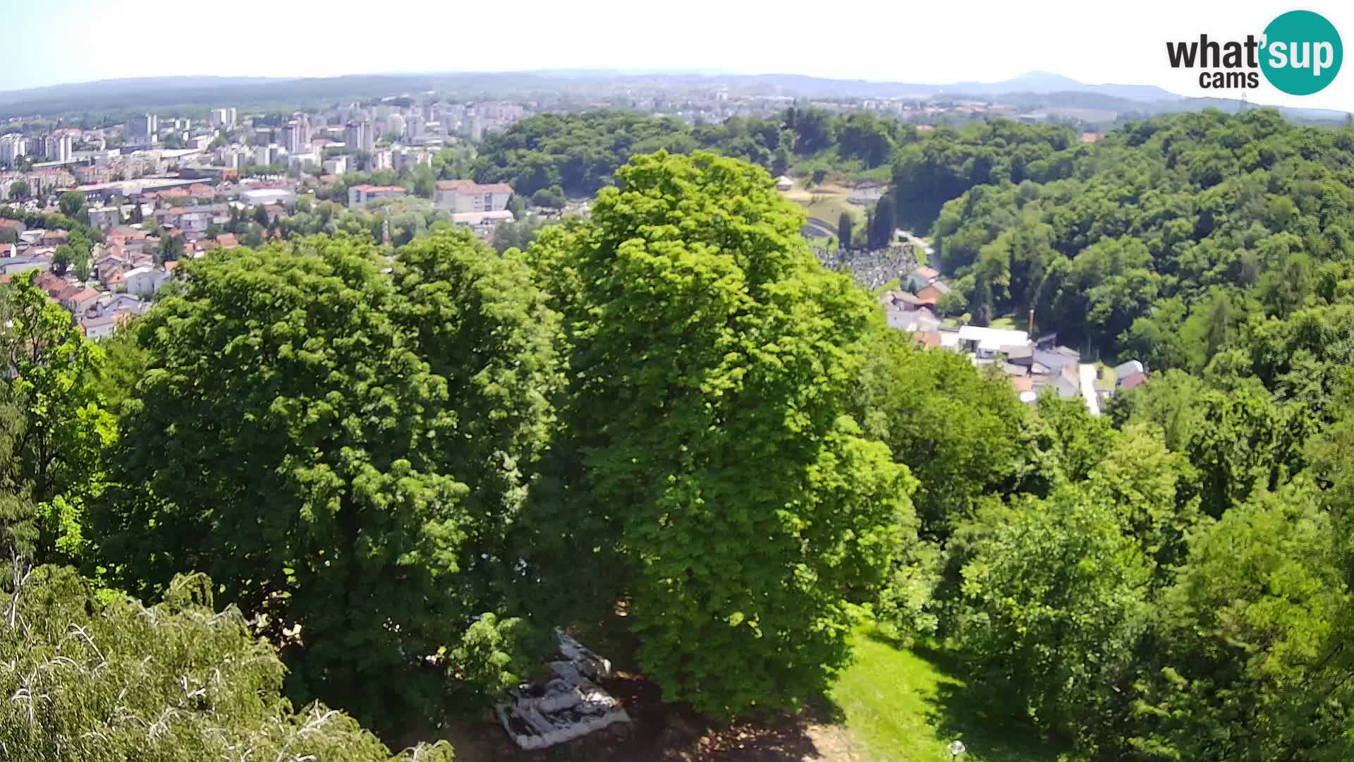 Webcam Castello Dubovac Karlovac – Vista Live sul Castello Storico