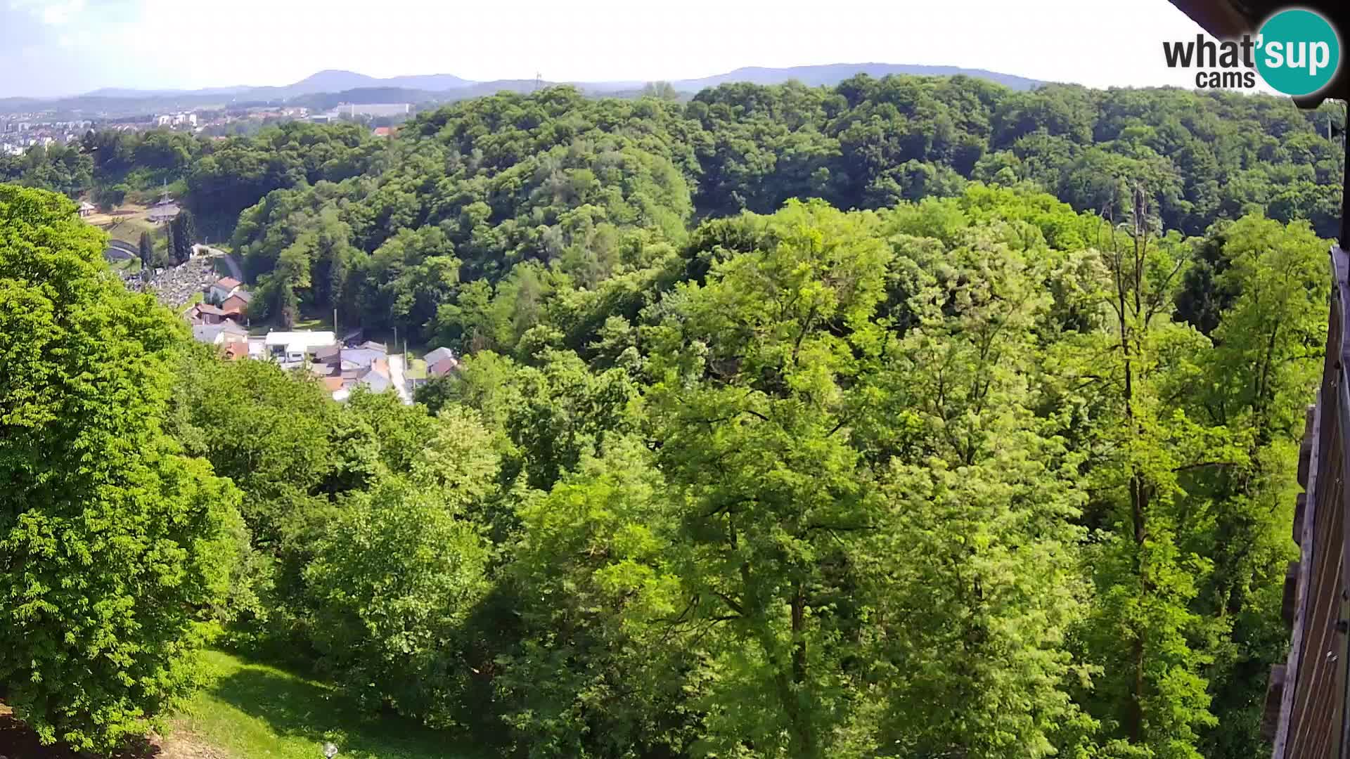 Webcam Castello Dubovac Karlovac – Vista Live sul Castello Storico