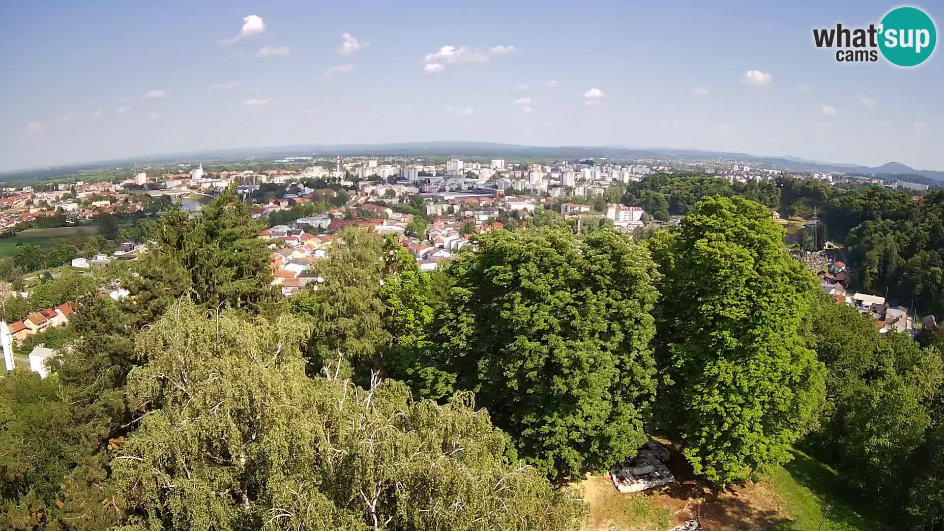 Webcam Karlovac Dubovac Castle – Live View of Karlovac’s Historic Landmark