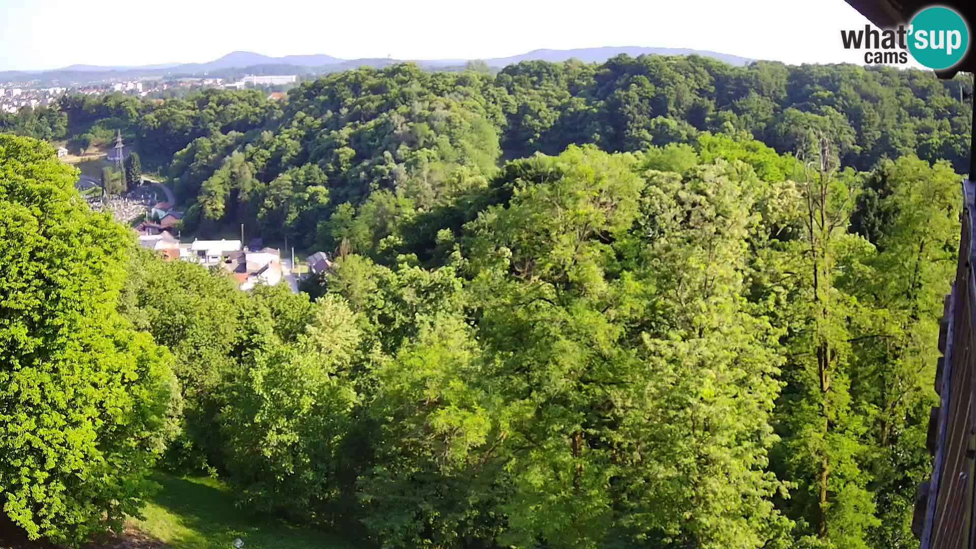 Webcam Karlovac Dubovac Castle – Live View of Karlovac’s Historic Landmark
