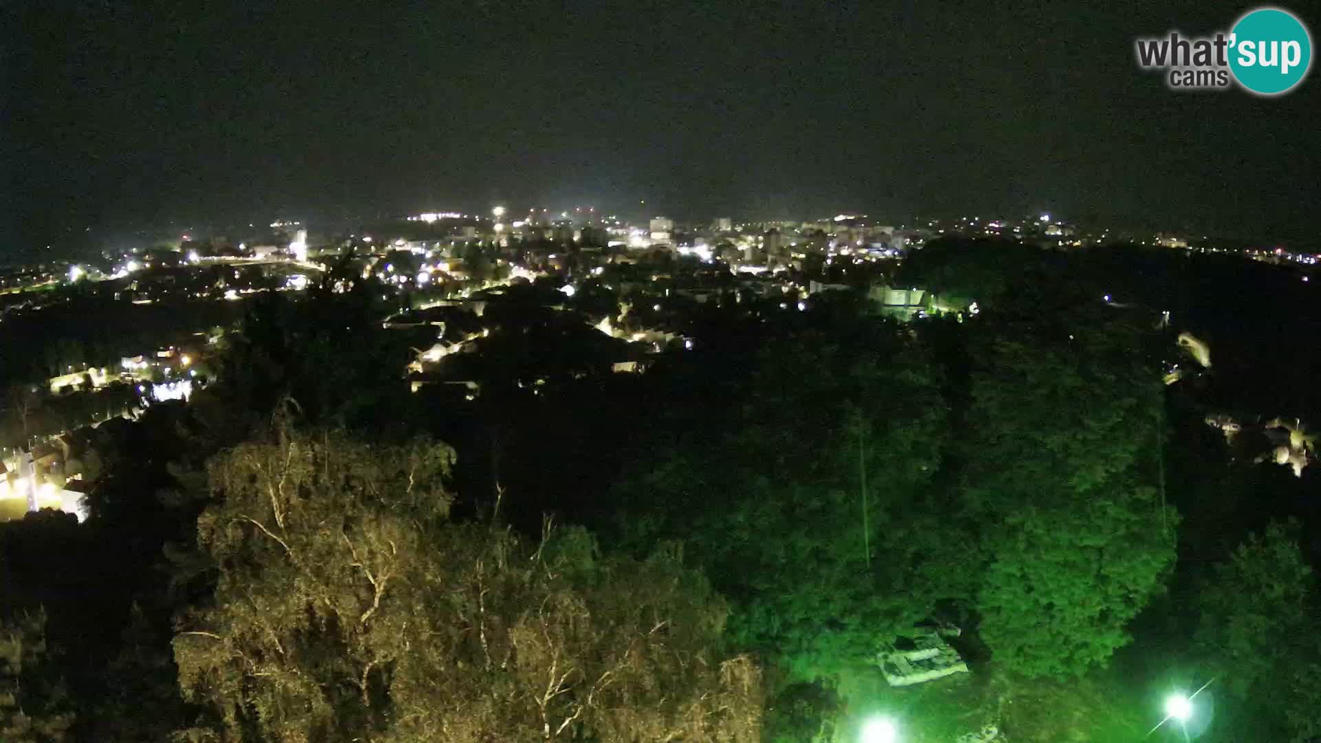 Webcam Karlovac Château Dubovac – Vue en direct de ce monument historique