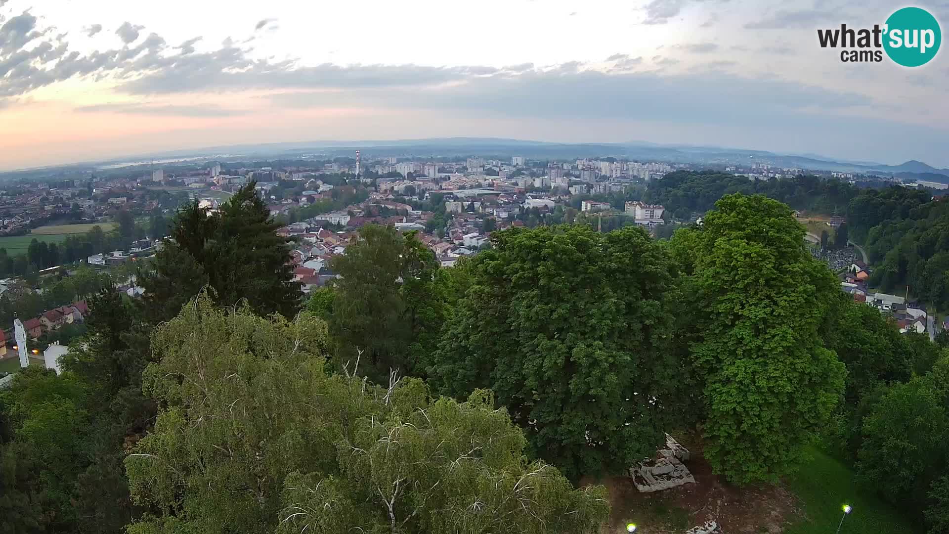 Webcam Castillo Dubovac Karlovac – Vista en directo del histórico castillo