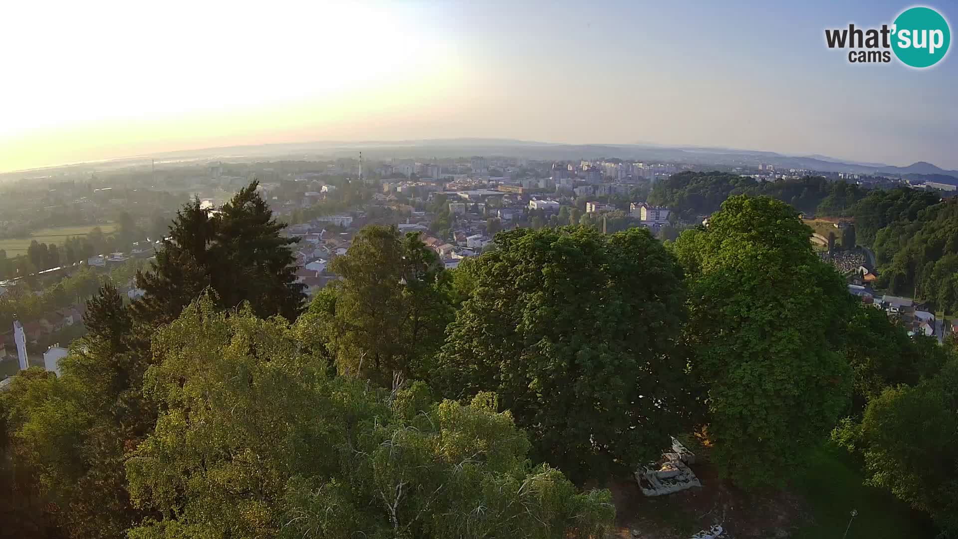 Webcam Karlovac Dubovac Castle – Live View of Karlovac’s Historic Landmark